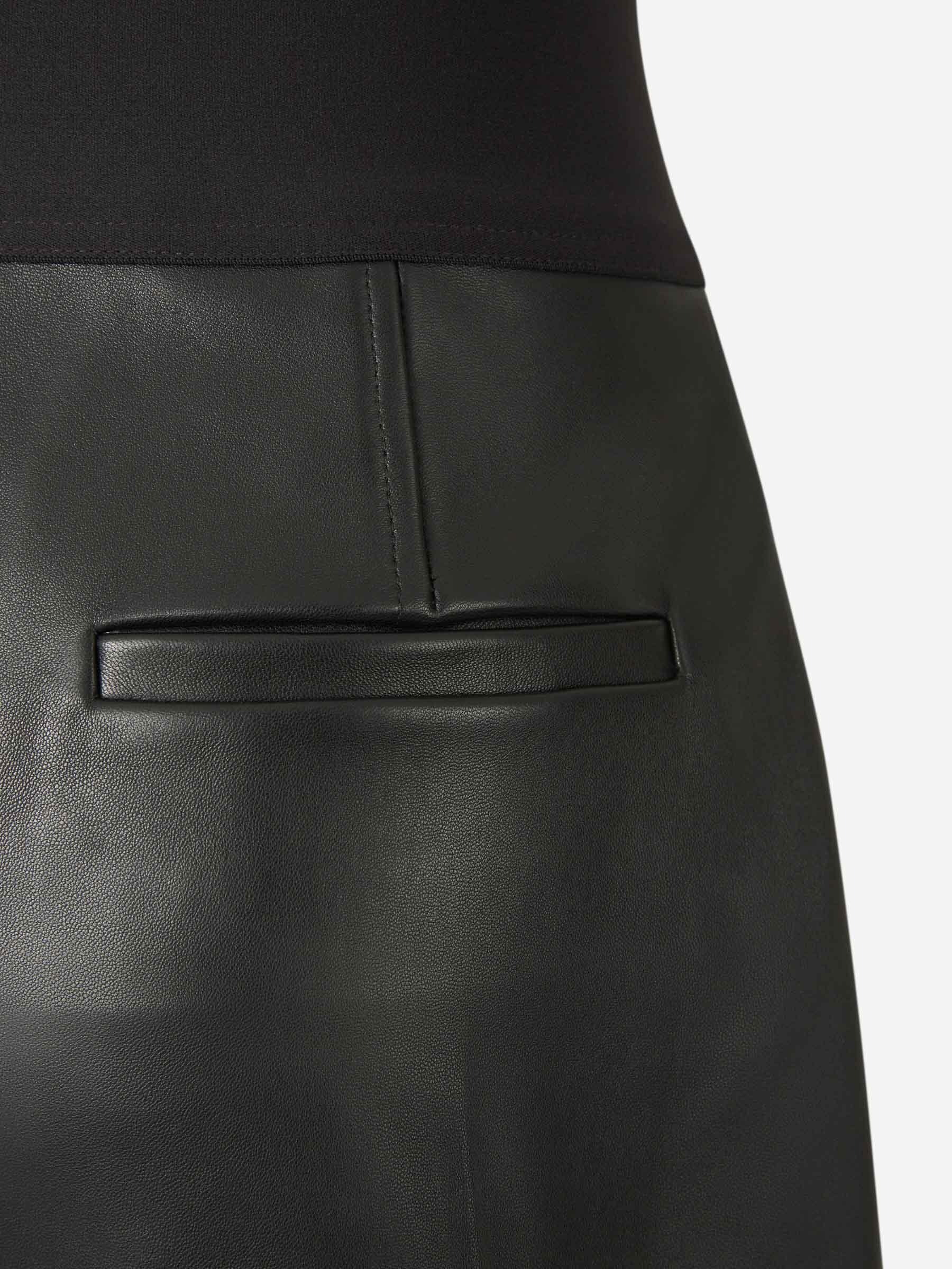 Alexander Wang Mujer Barcelona Shorts Piel Safari color Negro sku 762-000483 01 - Foto 5