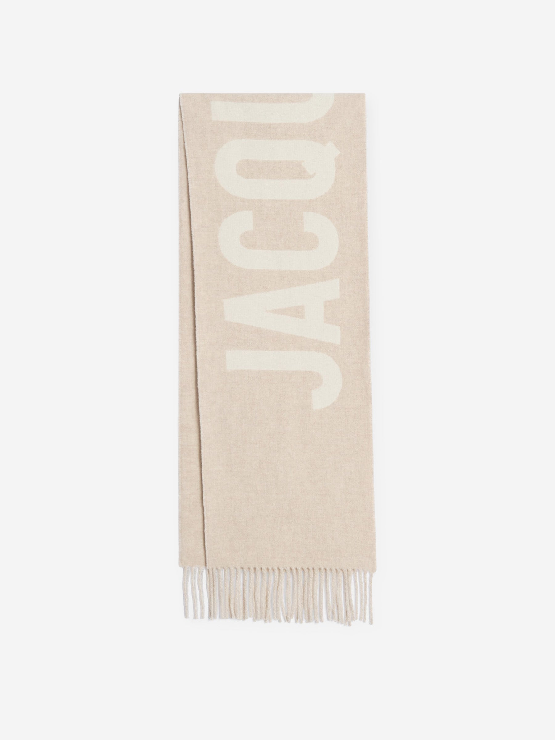 Jacquemus Mujer Barcelona Bufanda L'écharpe color Beige sku 796-000107 01 - Foto 1