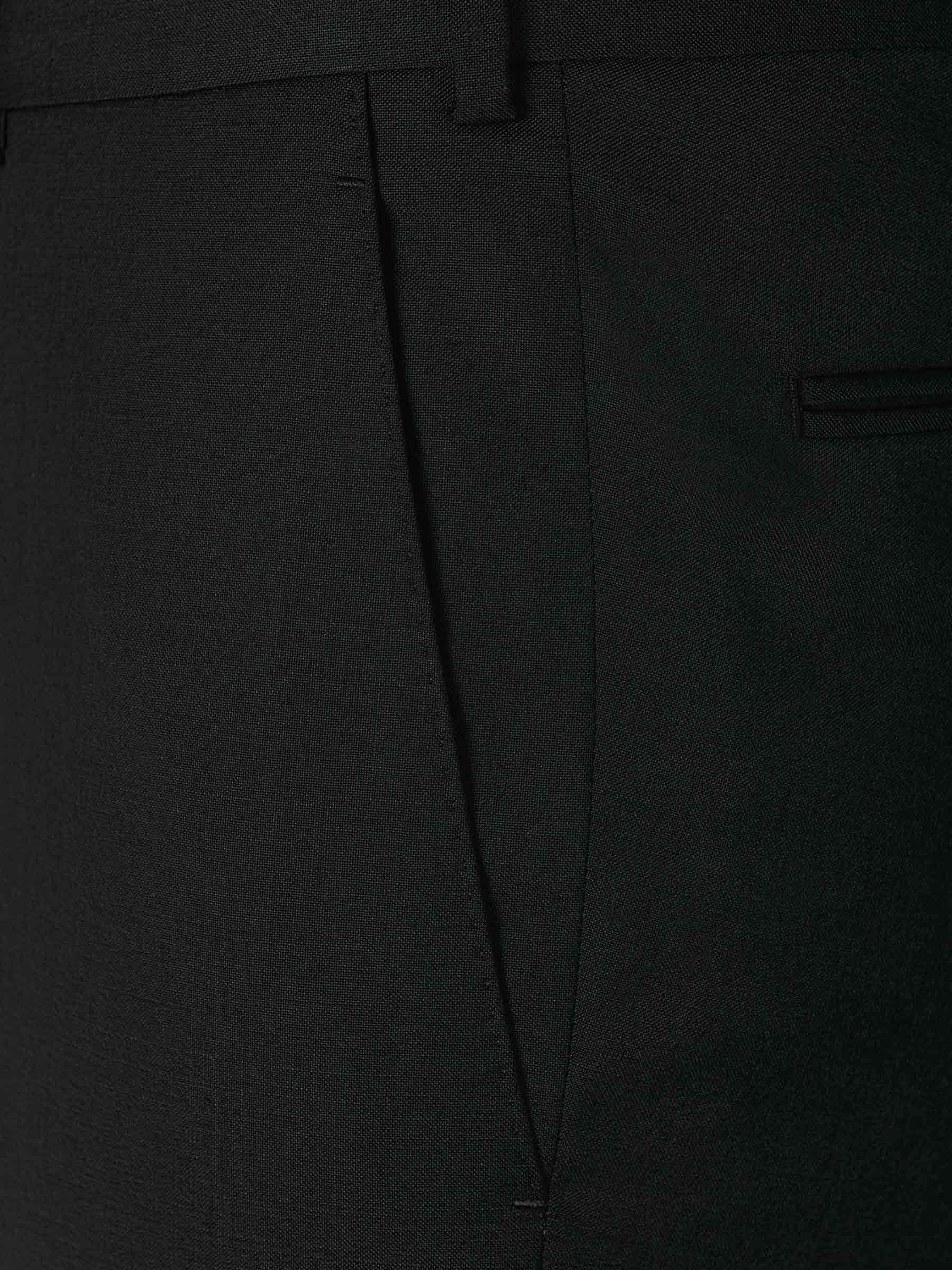Santa Eulalia Hombre Barcelona Pantalones Formales Lana color Negro sku 321-000322 04 - Foto 3