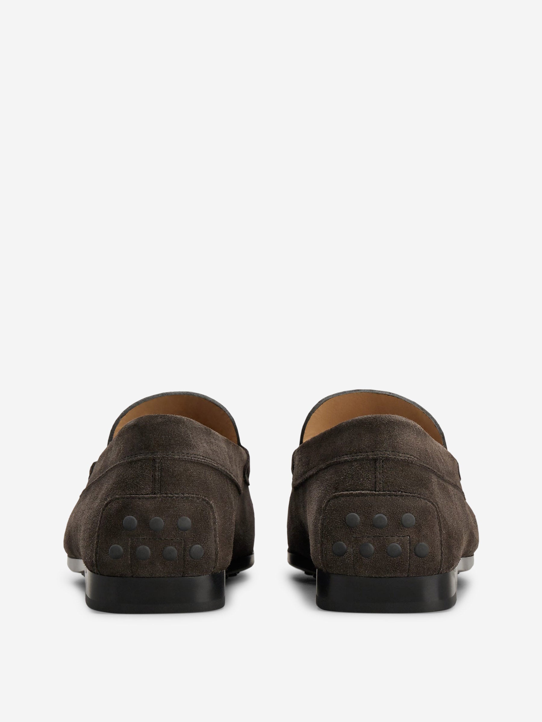 Tod's Hombre Barcelona Mocasines Piel Ante color Marrón Oscuro sku 611-004453 01 - Foto 4