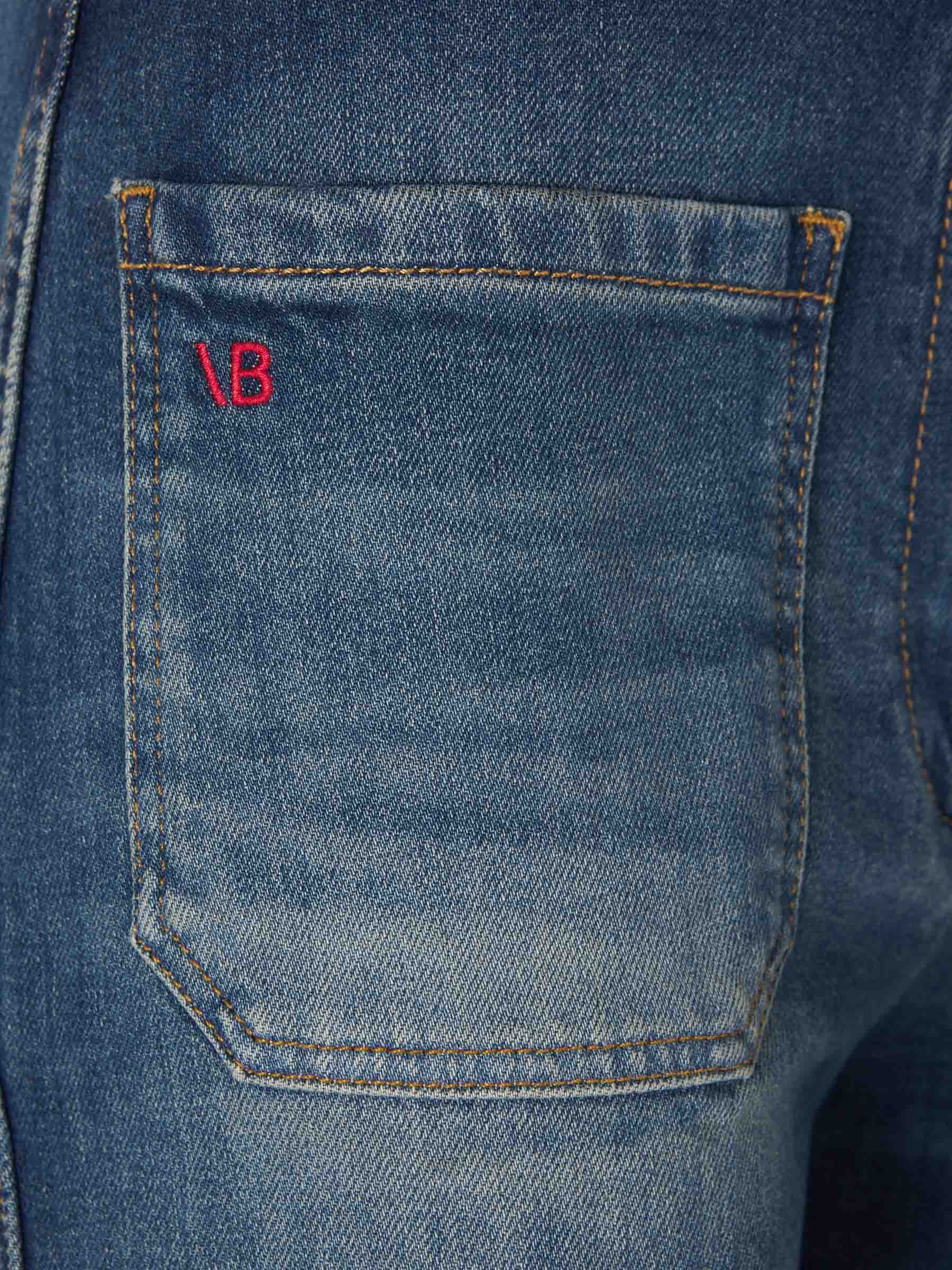 Victoria Beckham Mujer Barcelona Jeans Flare Fit  Alina color Azul Denim Oscuro sku 763-001581 01 - Foto 4
