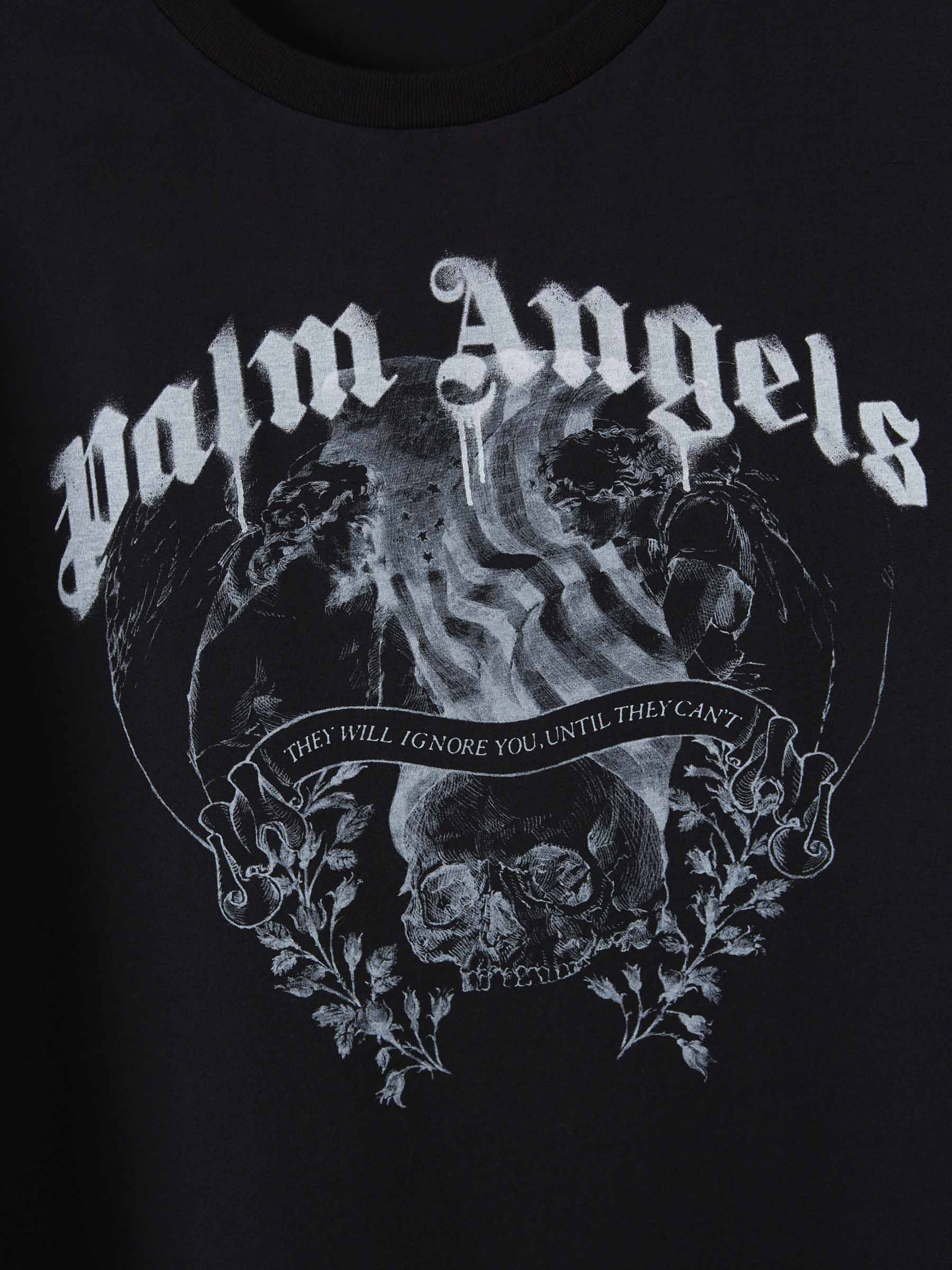 Palm Angels Hombre Barcelona Camiseta Statement Pencil color Negro sku 553-003839 01 - Foto 4