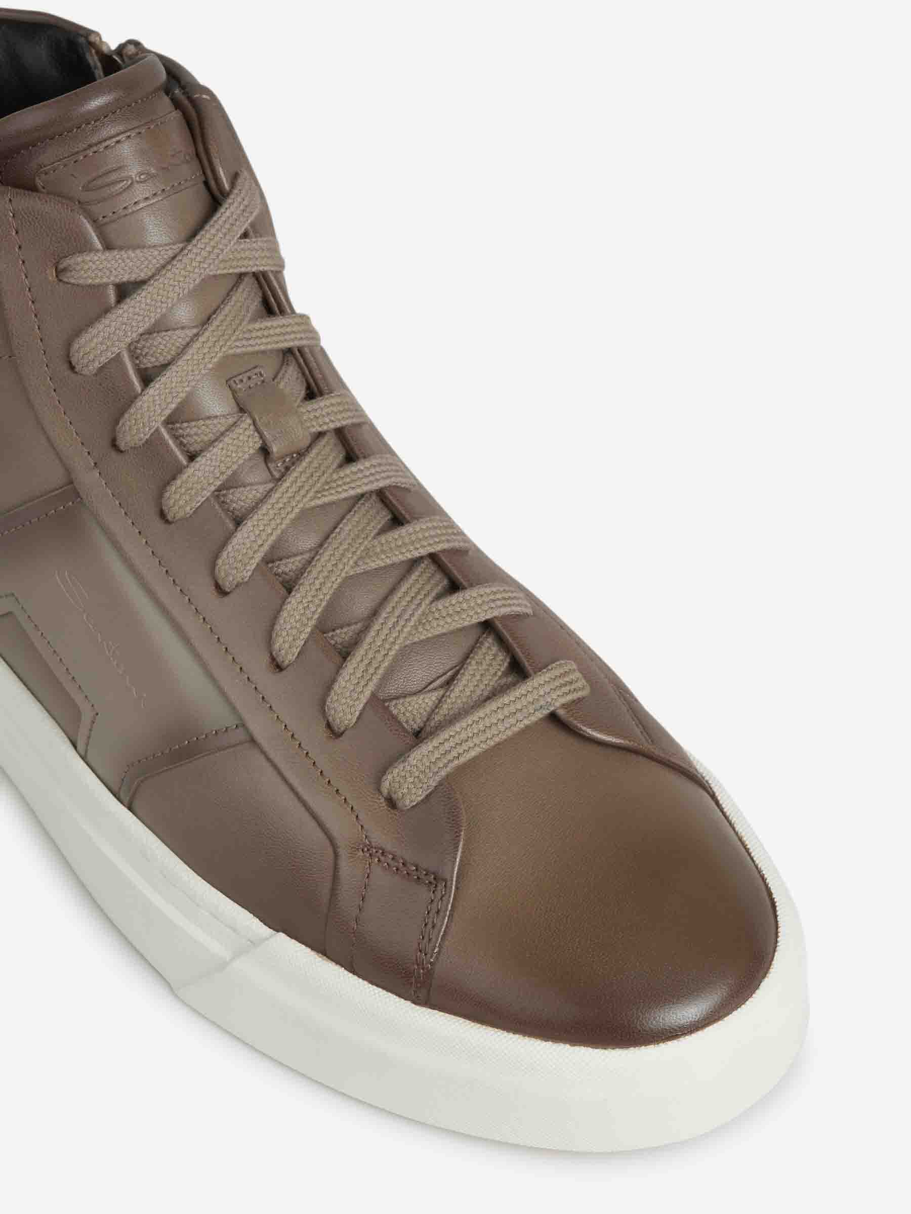 Santoni Hombre Barcelona Sneakers Double Buckle color Marrón sku 616-002846 01 - Foto 5