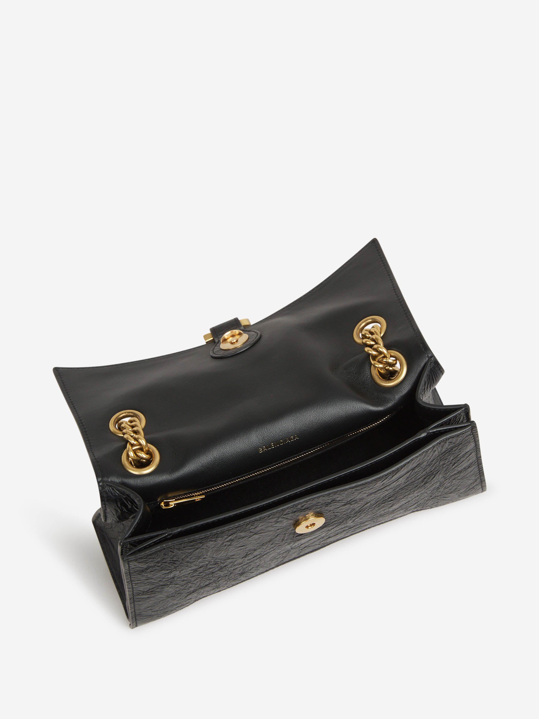 Balenciaga Mujer Barcelona Bolso Hombro Crush color Negro sku 810-007686 01 - Foto 3