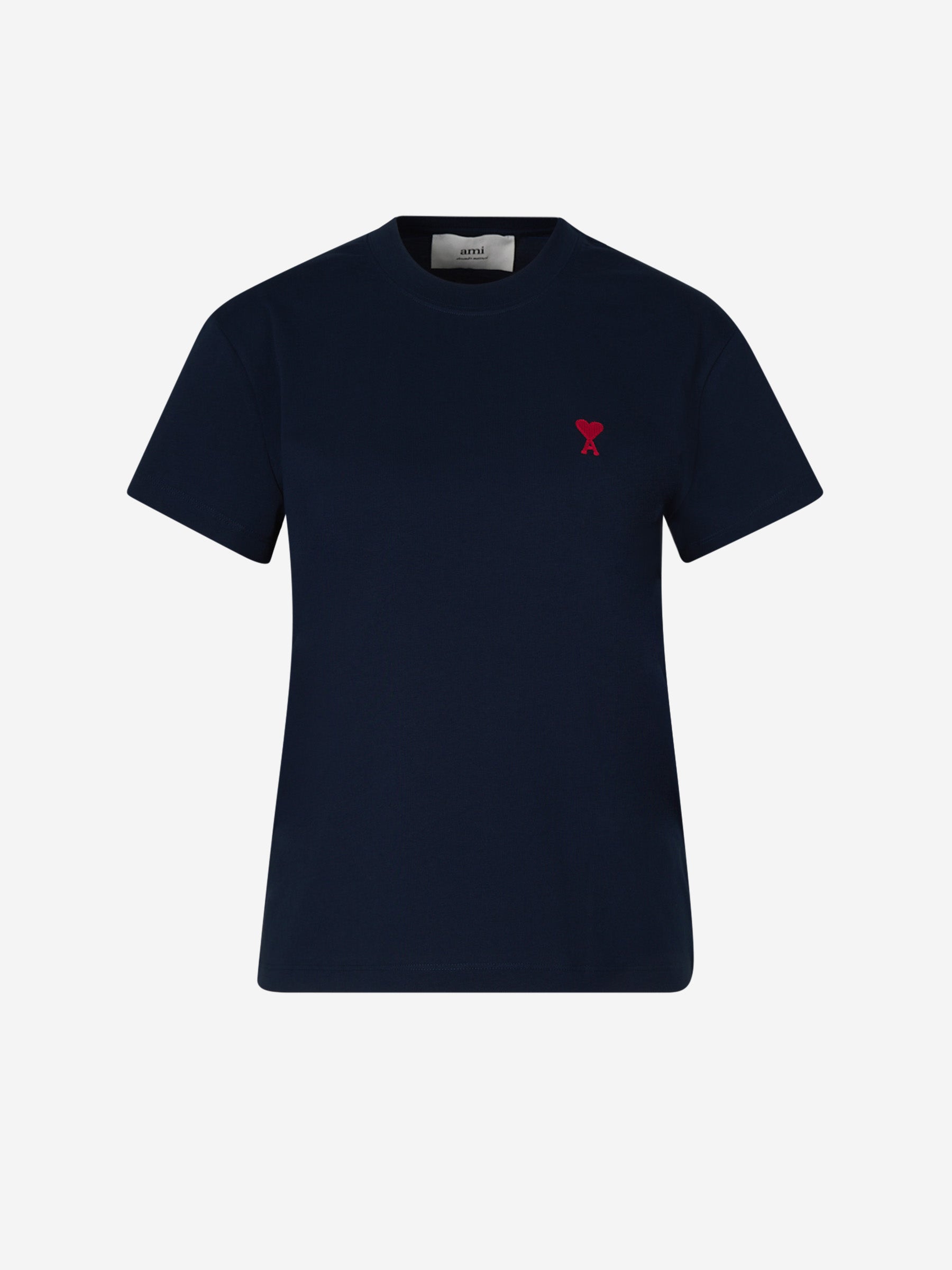 Ami Paris – Ami Paris Cotton Logo T-shirt in Barcelona or Shop