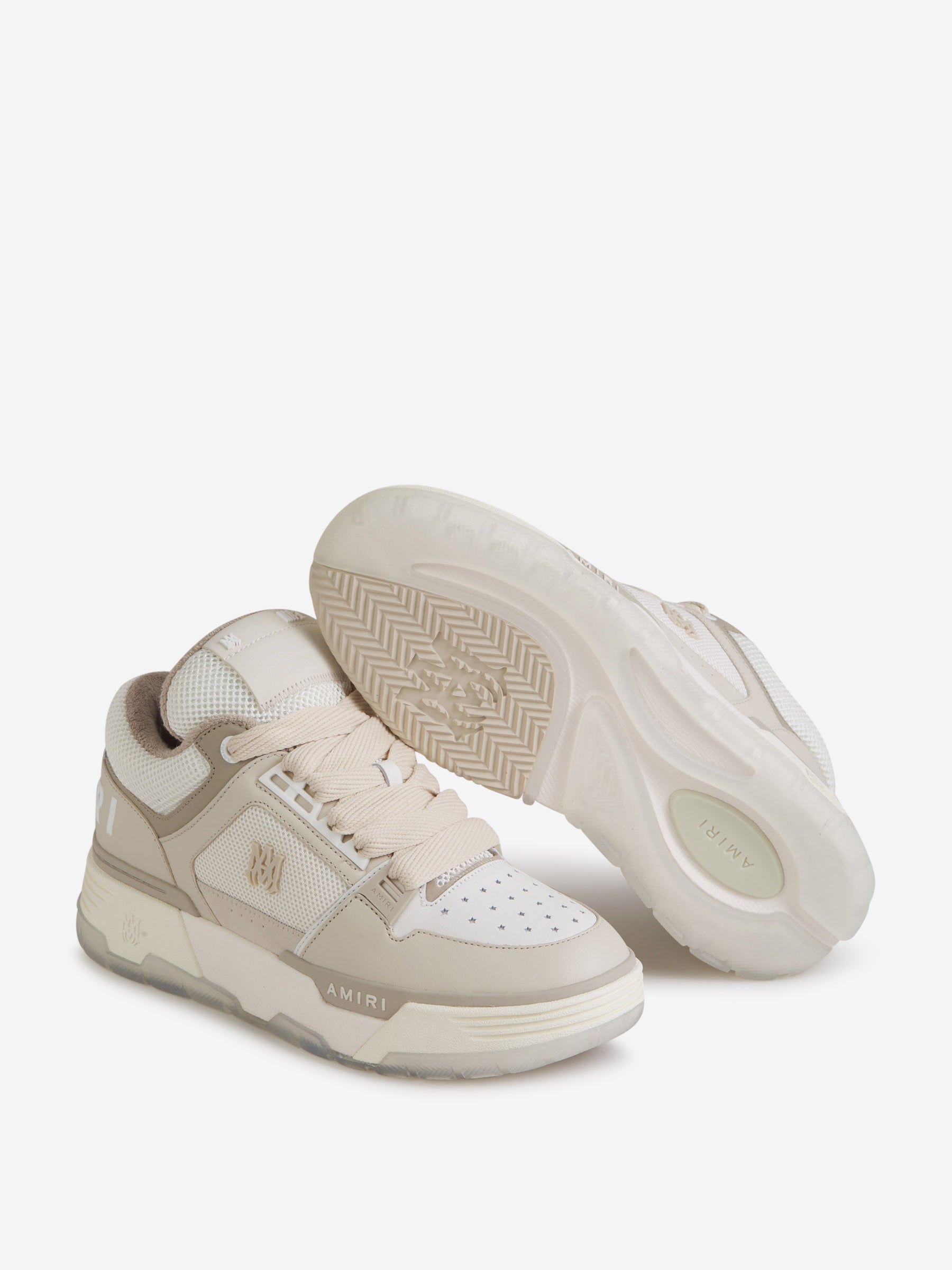 Amiri Hombre Barcelona Sneakers MA-1 color Beige sku 616-002804 01 - Foto 4