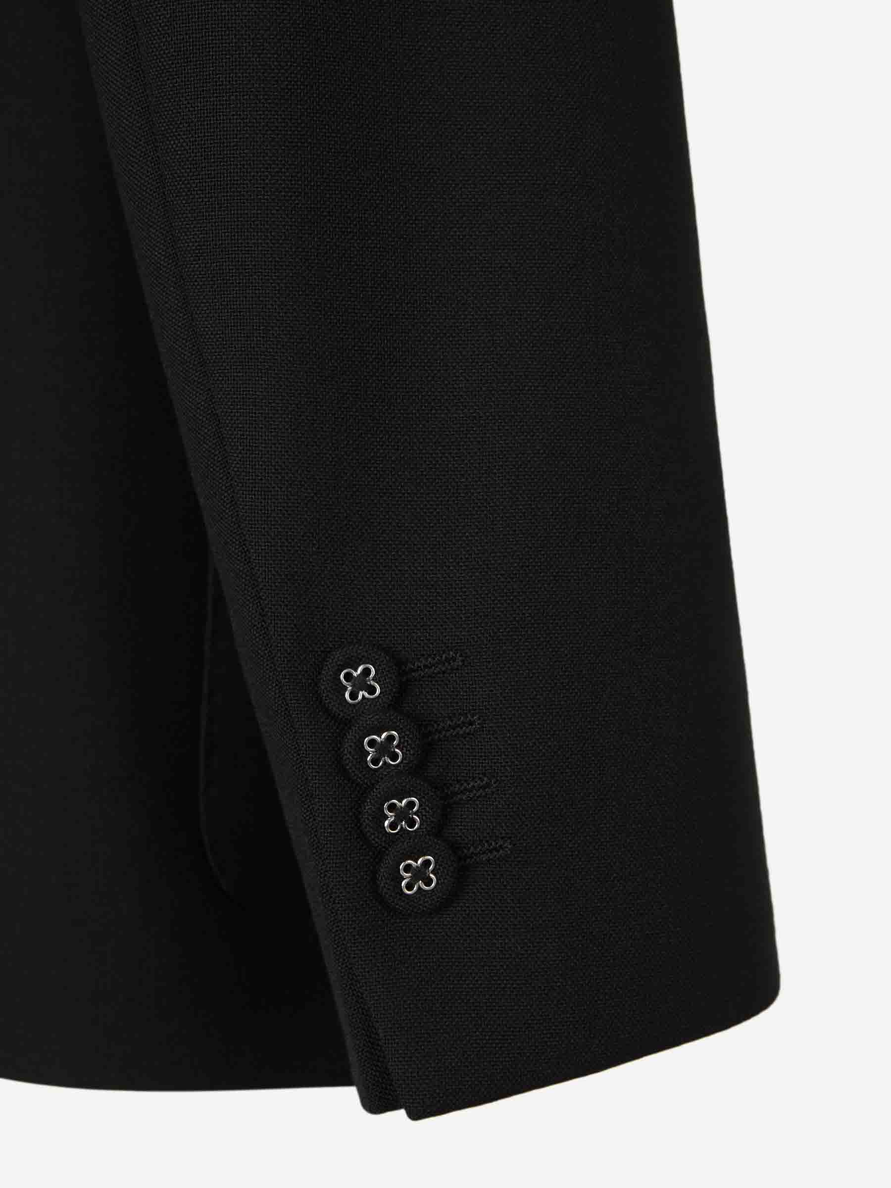 Officine Générale Hombre Barcelona Americana Lisa Lana color Negro sku 301-000242 01 - Foto 6