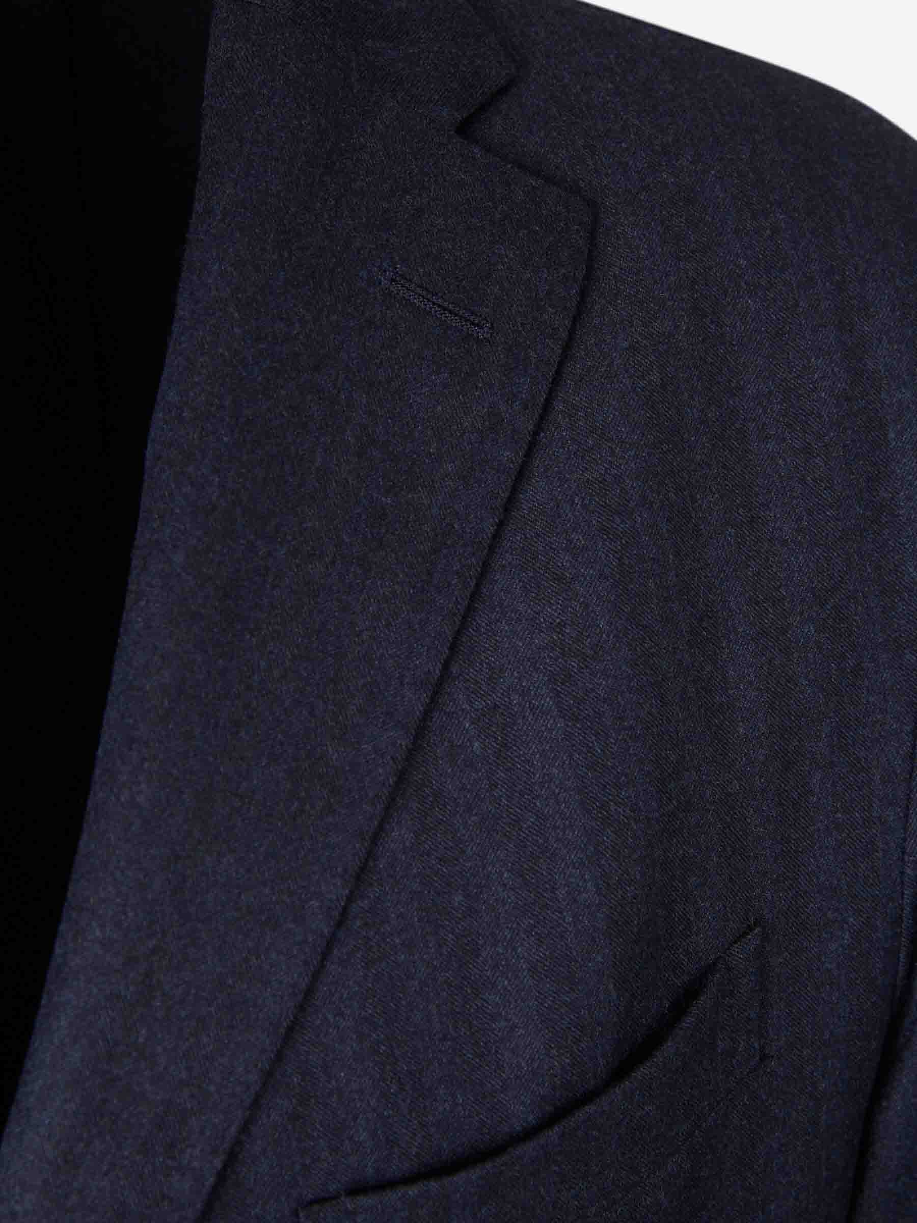 Boglioli Hombre Barcelona Americana Recta Lana color Azul Marino sku 302-003590 01 - Foto 3