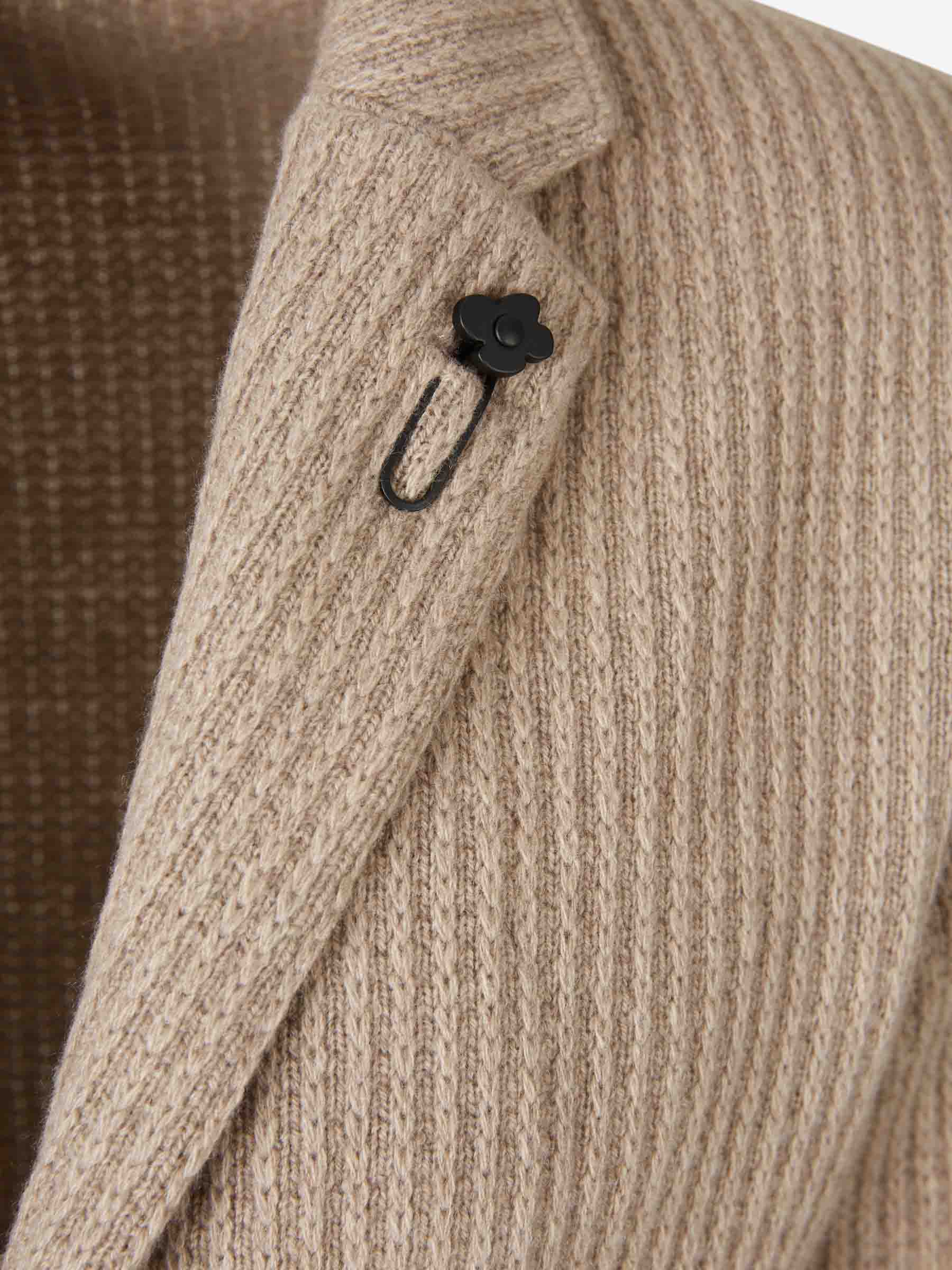 Lardini Hombre Barcelona Americana Recta Punto color Beige sku 302-003609 02 - Foto 3