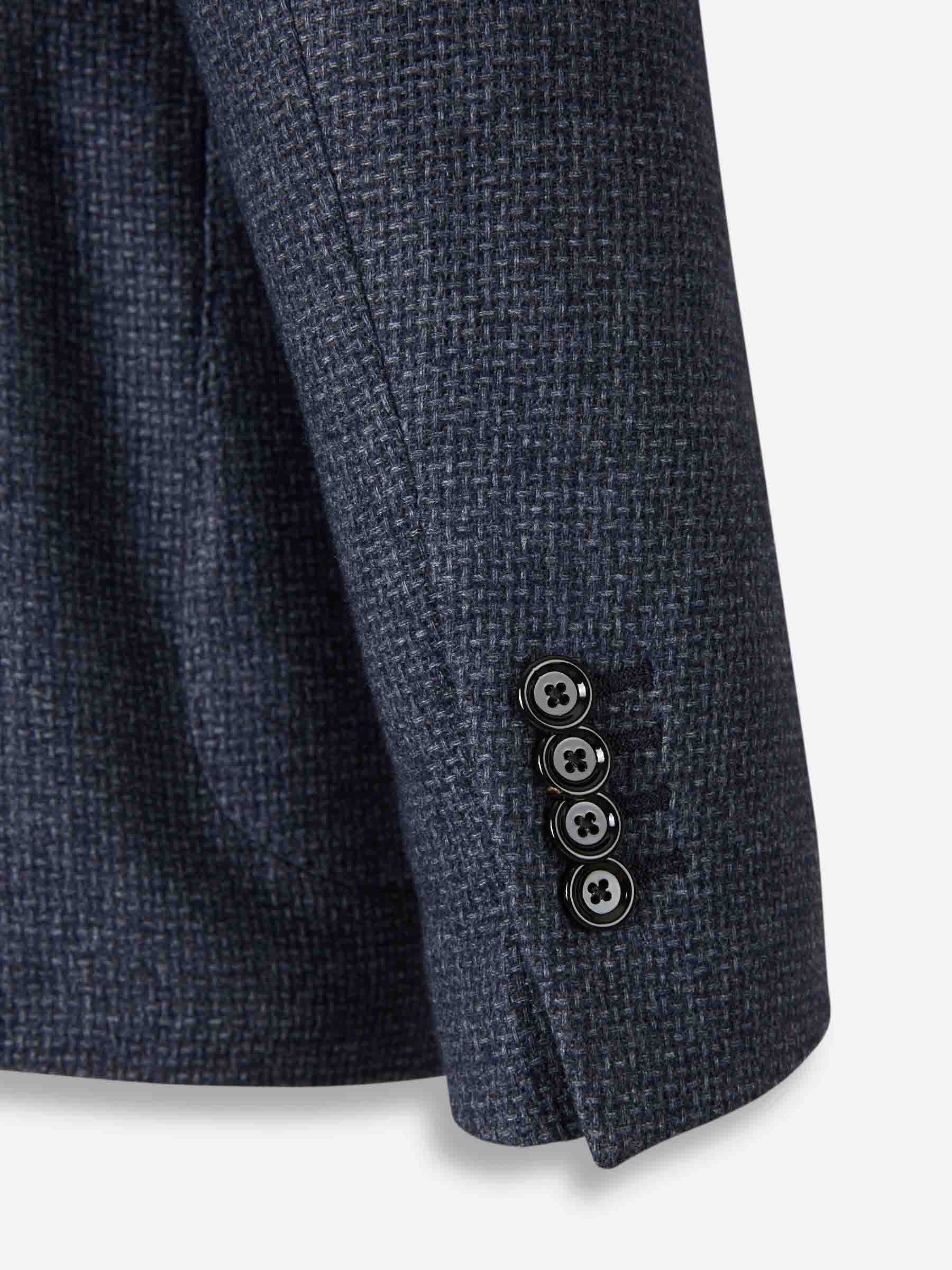 Lardini Hombre Barcelona Americana Recta Lana color Azul Marino sku 302-003613 01 - Foto 4