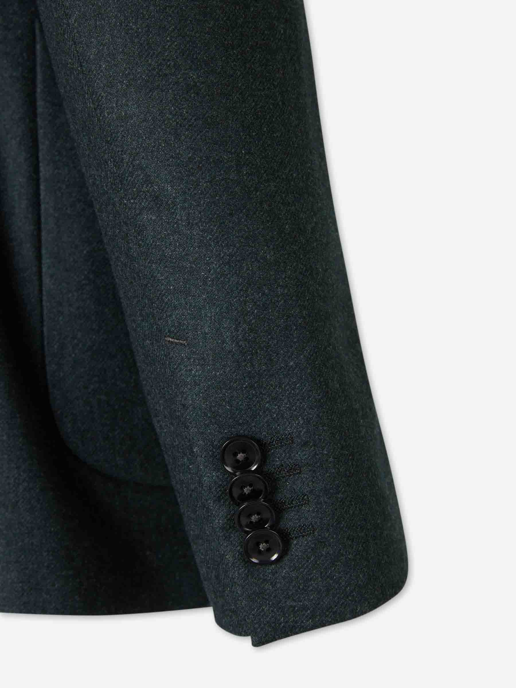 Zegna Hombre Barcelona Americana Recta Lana color Gris Antracita sku 302-003616 01 - Foto 4