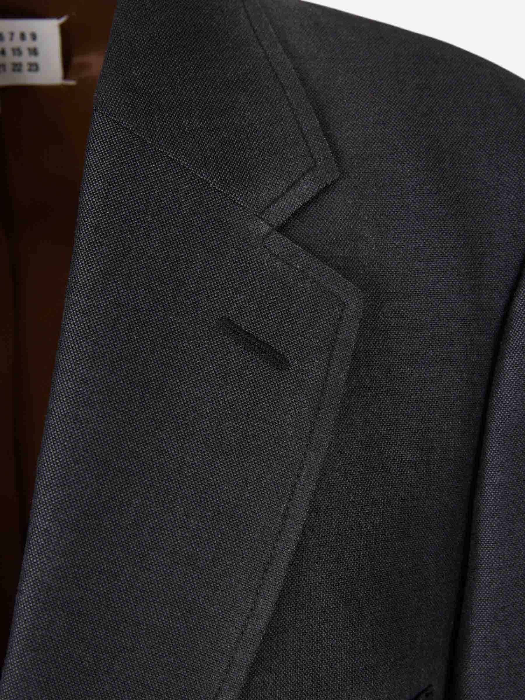 Maison Margiela Hombre Barcelona Americana Recta Work-in-Progress color Azul Noche sku 302-003617 01 - Foto 3