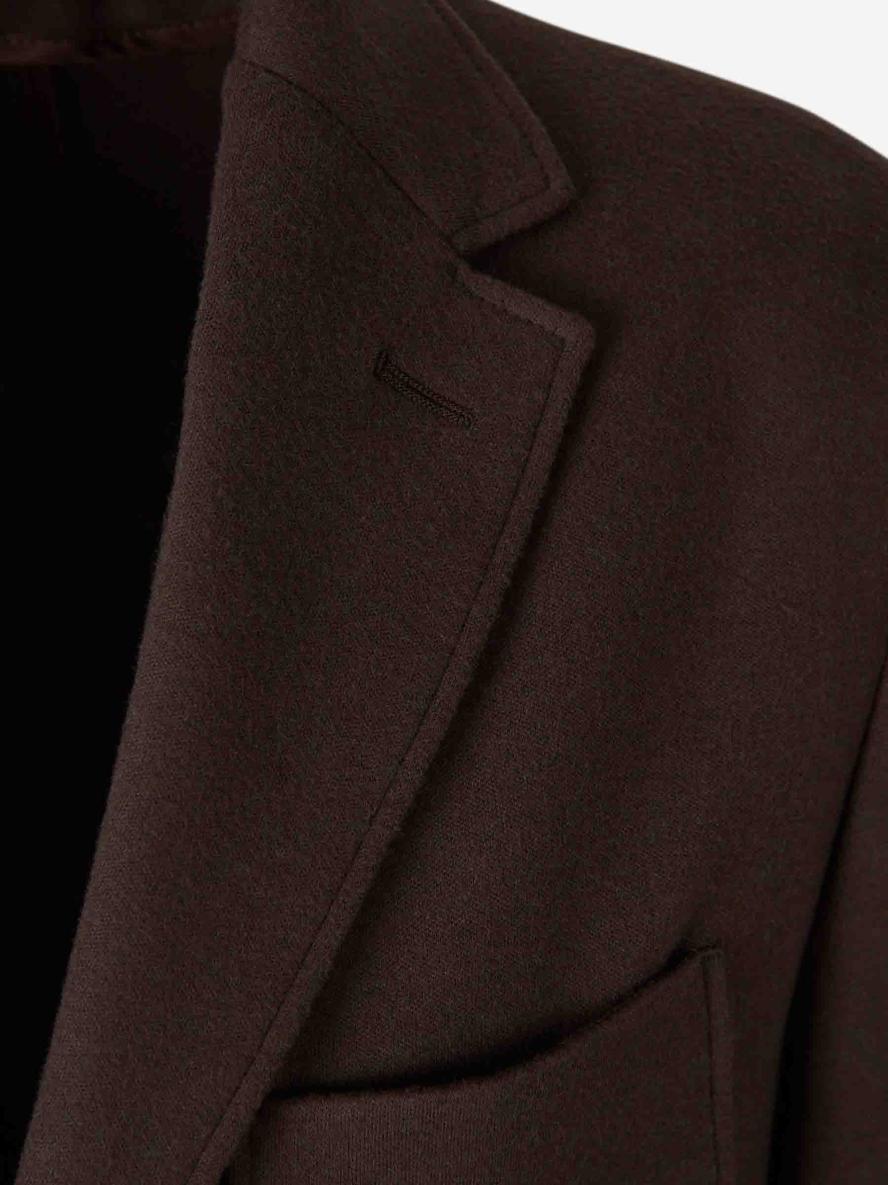 Canali Hombre Barcelona Americana Recta Punto color Marrón Oscuro sku 302-003637 01 - Foto 3