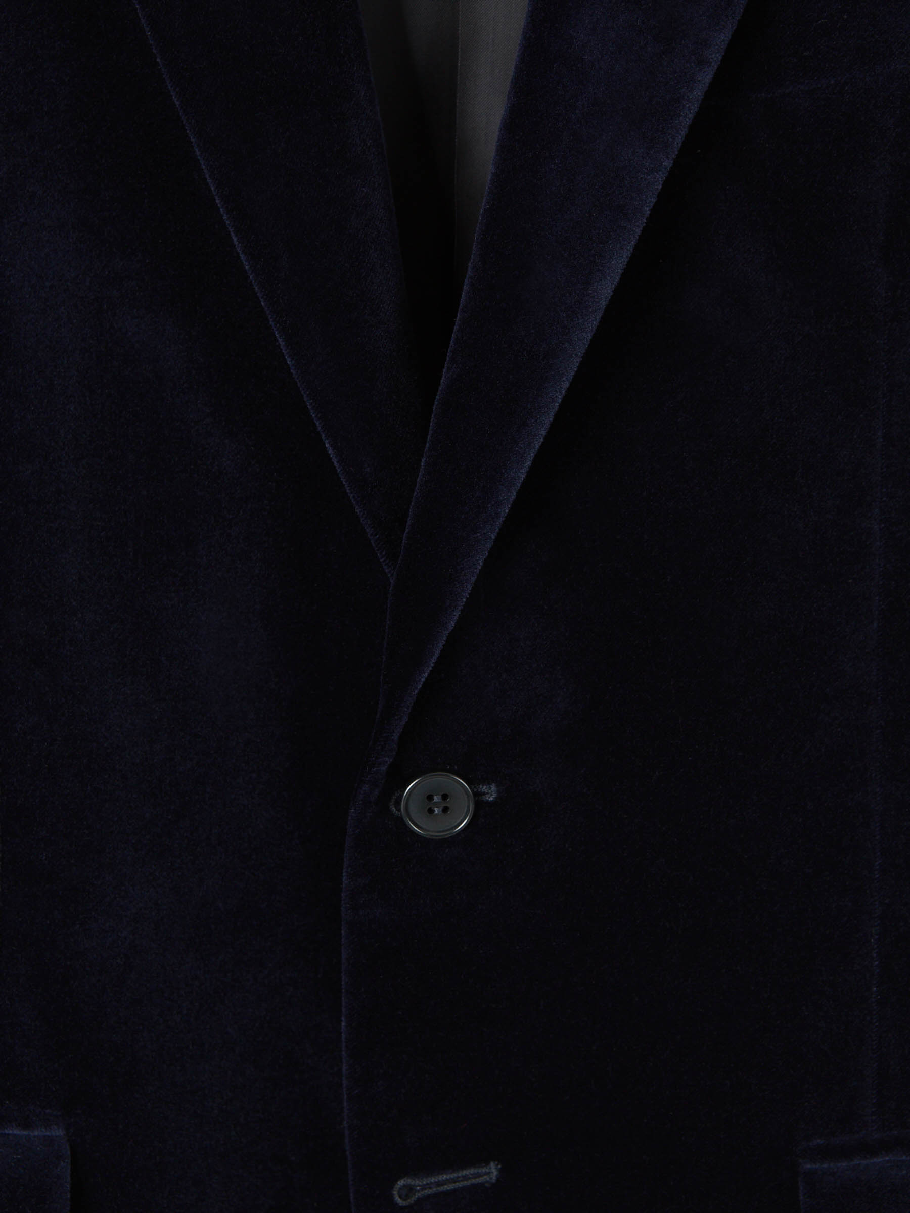 Canali Hombre Barcelona Americana Terciopelo color Azul Marino sku 302-003642 01 - Foto 3