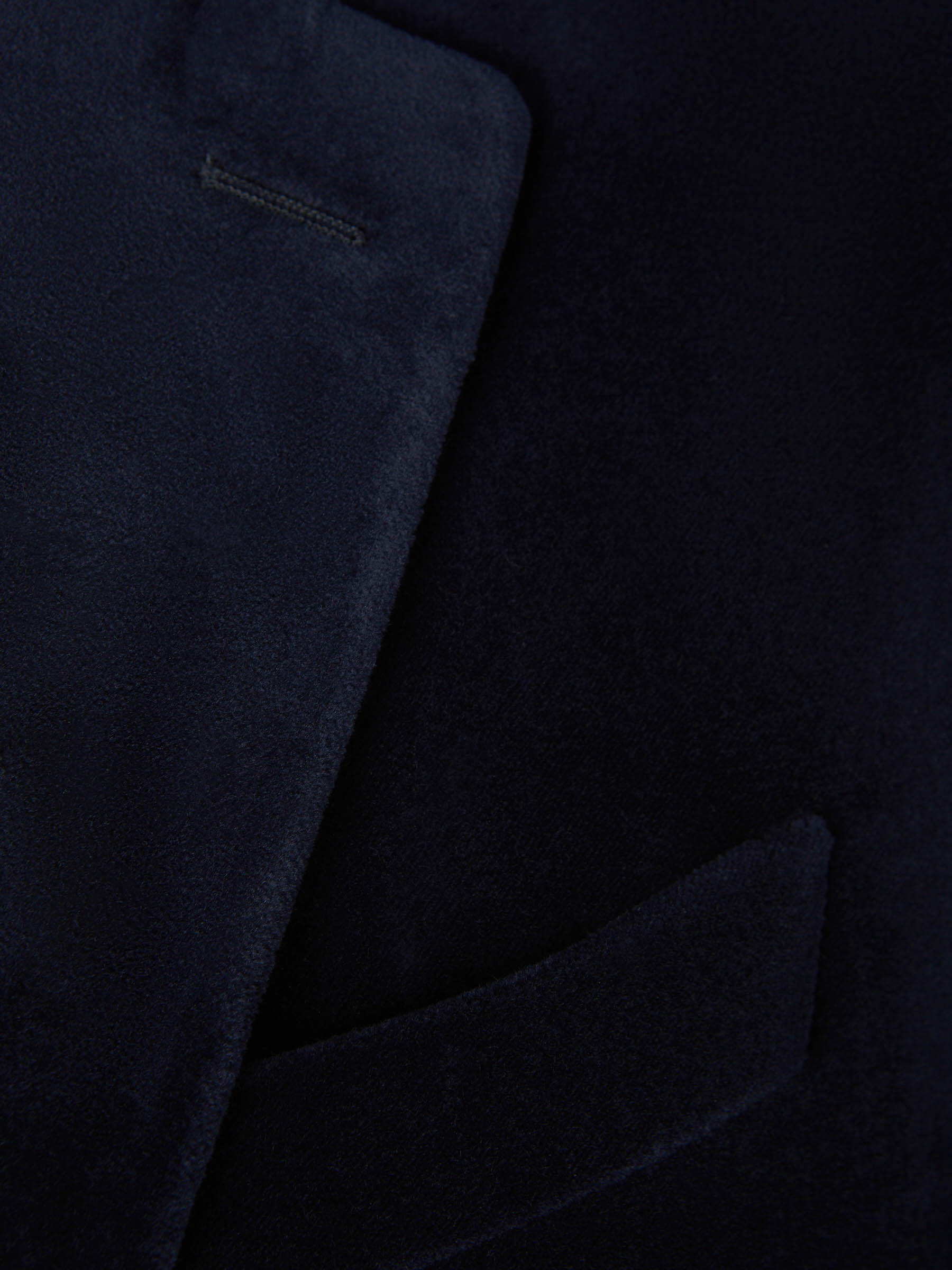 Canali Hombre Barcelona Americana Terciopelo color Azul Marino sku 302-003642 01 - Foto 4