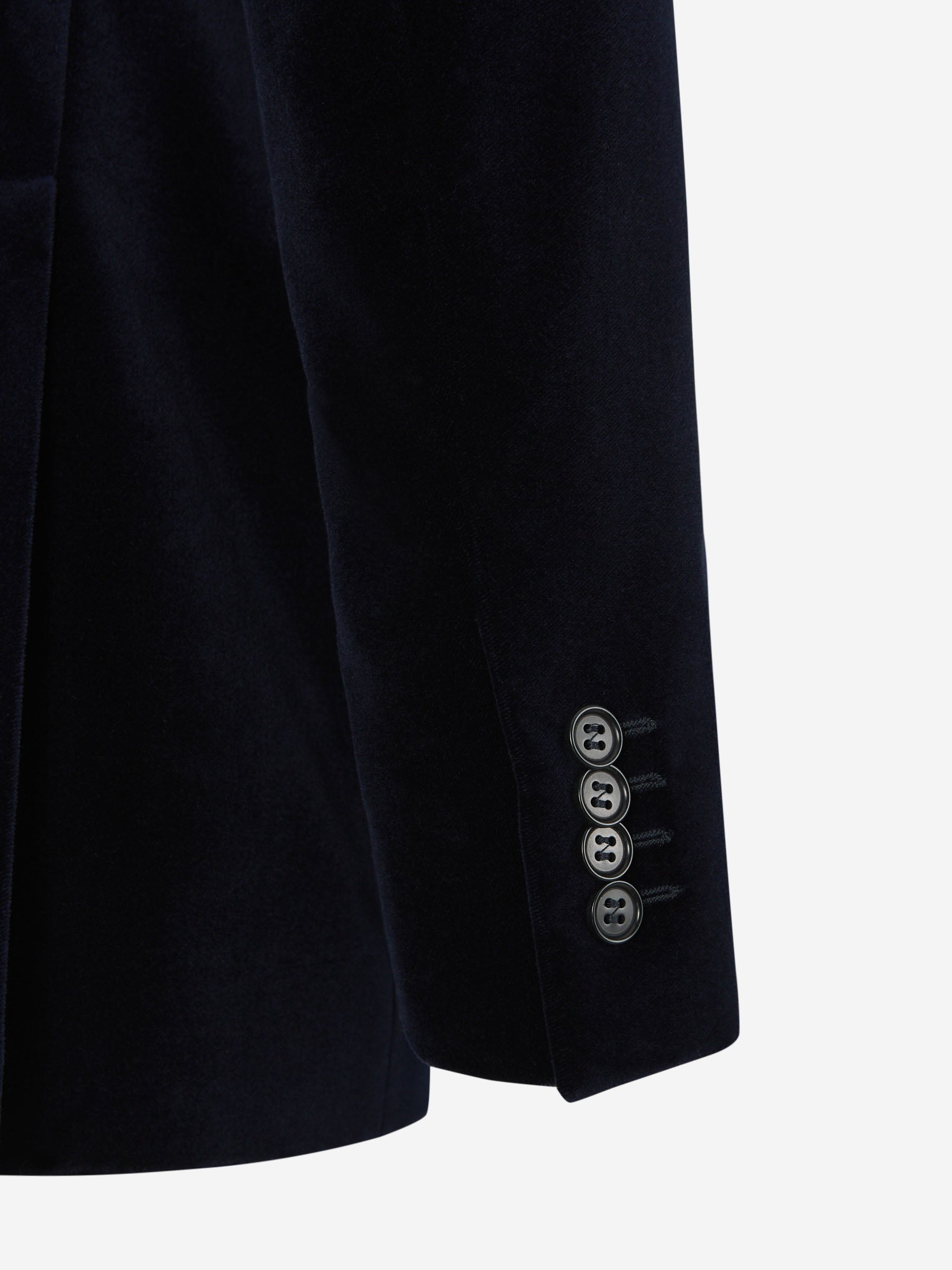 Canali Hombre Barcelona Americana Terciopelo color Azul Marino sku 302-003642 01 - Foto 5