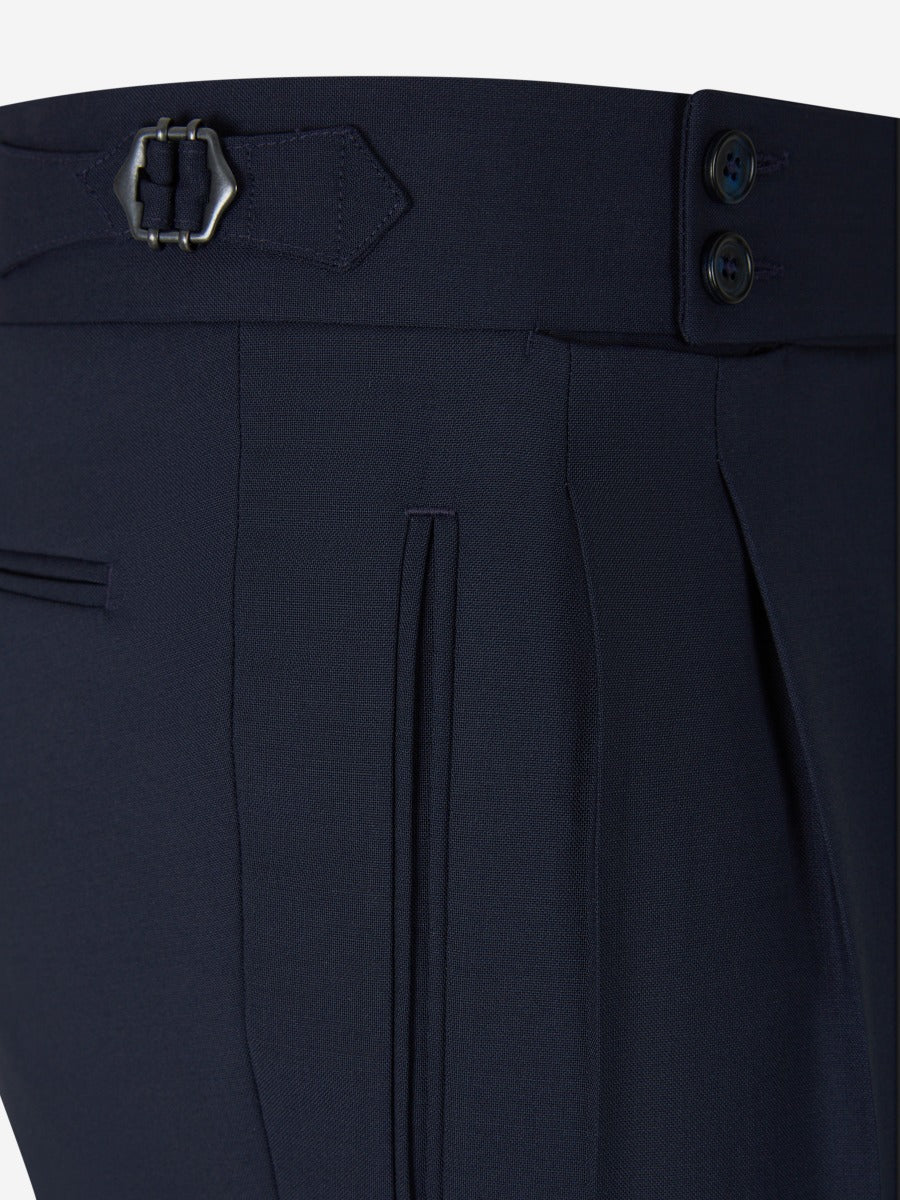 Scabal Hombre Barcelona Traje Liso Lana color Azul Noche sku 311-000359 02 - Foto 9