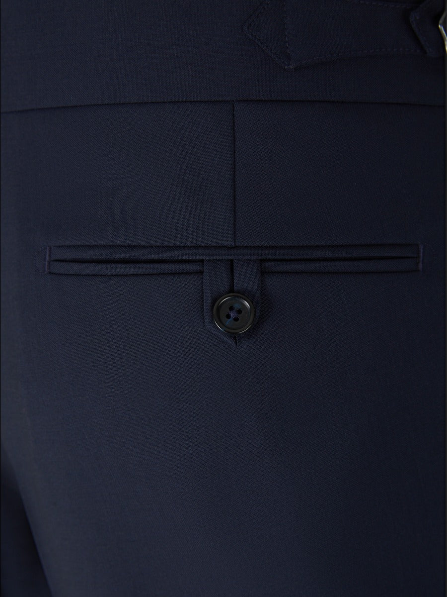 Scabal Hombre Barcelona Traje Liso Lana color Azul Noche sku 311-000359 02 - Foto 10