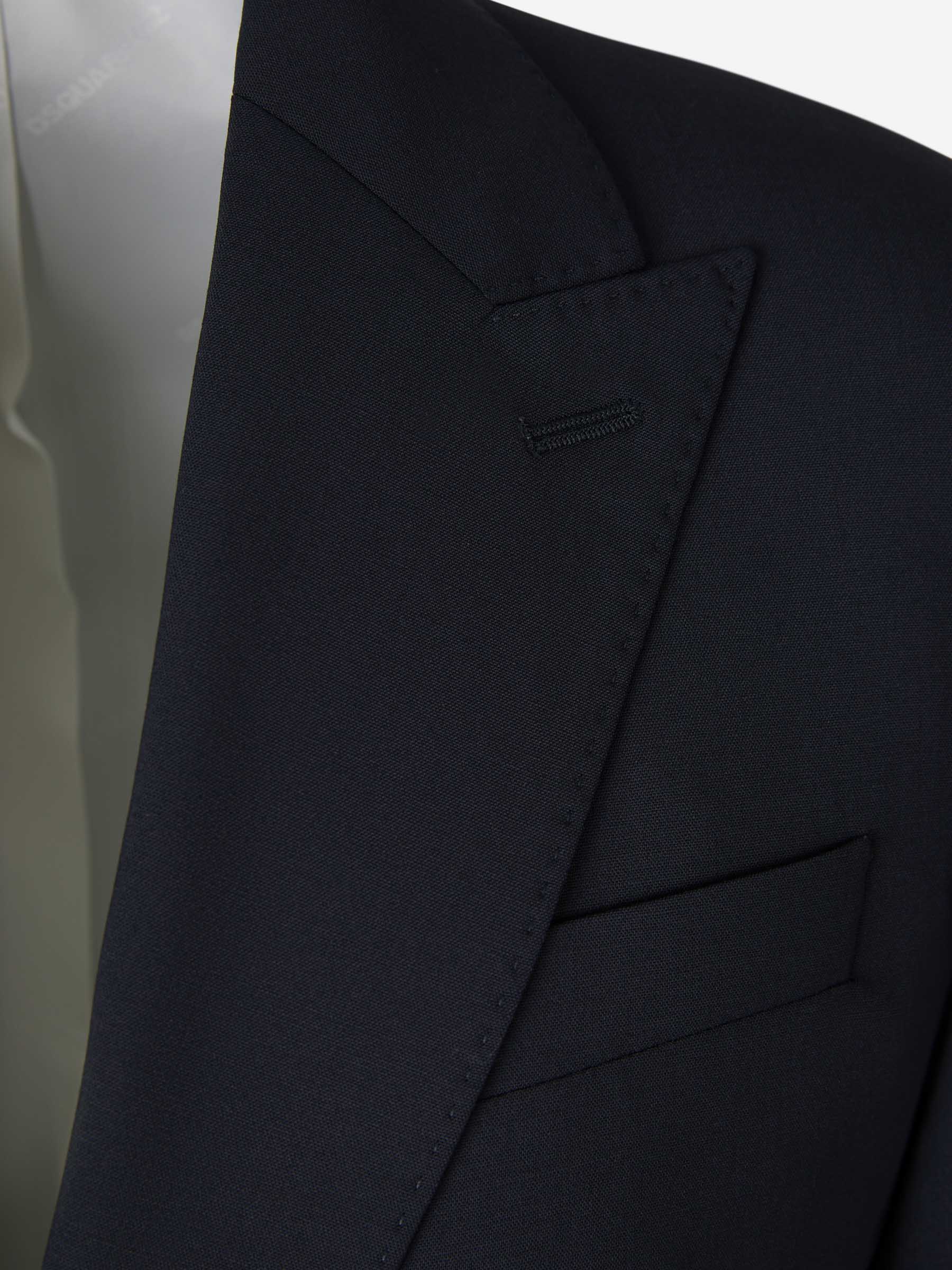 Dsquared2 Hombre Barcelona Traje Recto Lana color Azul Marino sku 311-000370 01 - Foto 3