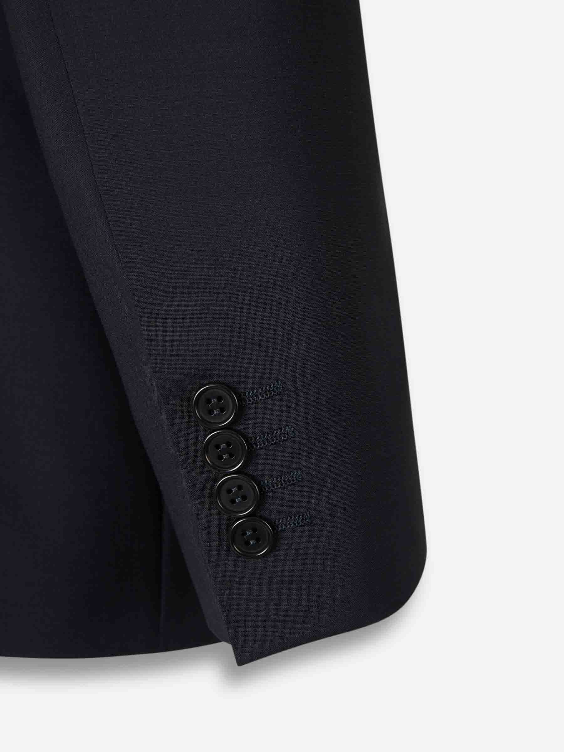 Canali Hombre Barcelona Traje Liso Recto color Azul Noche sku 311-000374 01 - Foto 4