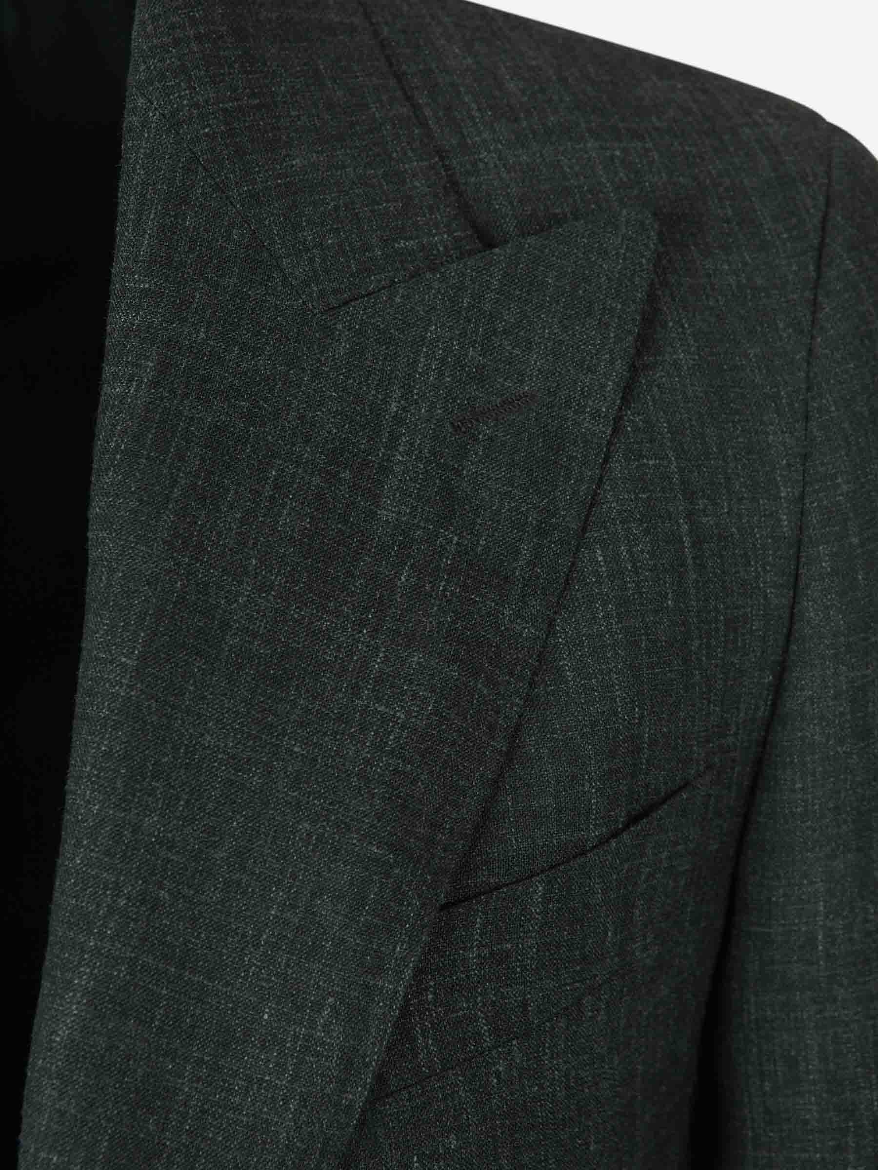 Atelier Munro Hombre Barcelona Traje Jaspeado Lana color Verde Oscuro sku 312-002838 01 - Foto 3