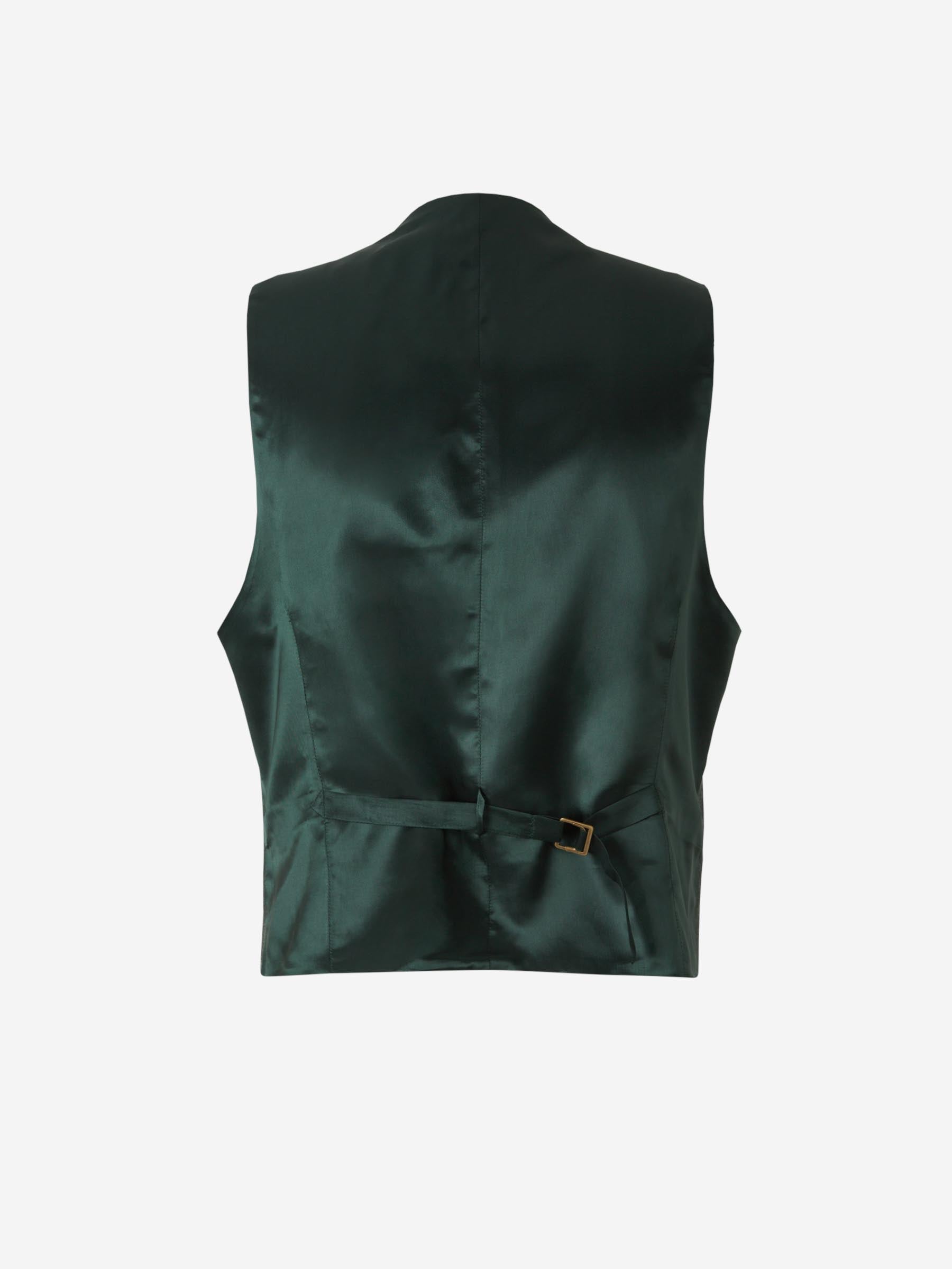Atelier Munro Hombre Barcelona Traje Jaspeado Lana color Verde Oscuro sku 312-002838 01 - Foto 7
