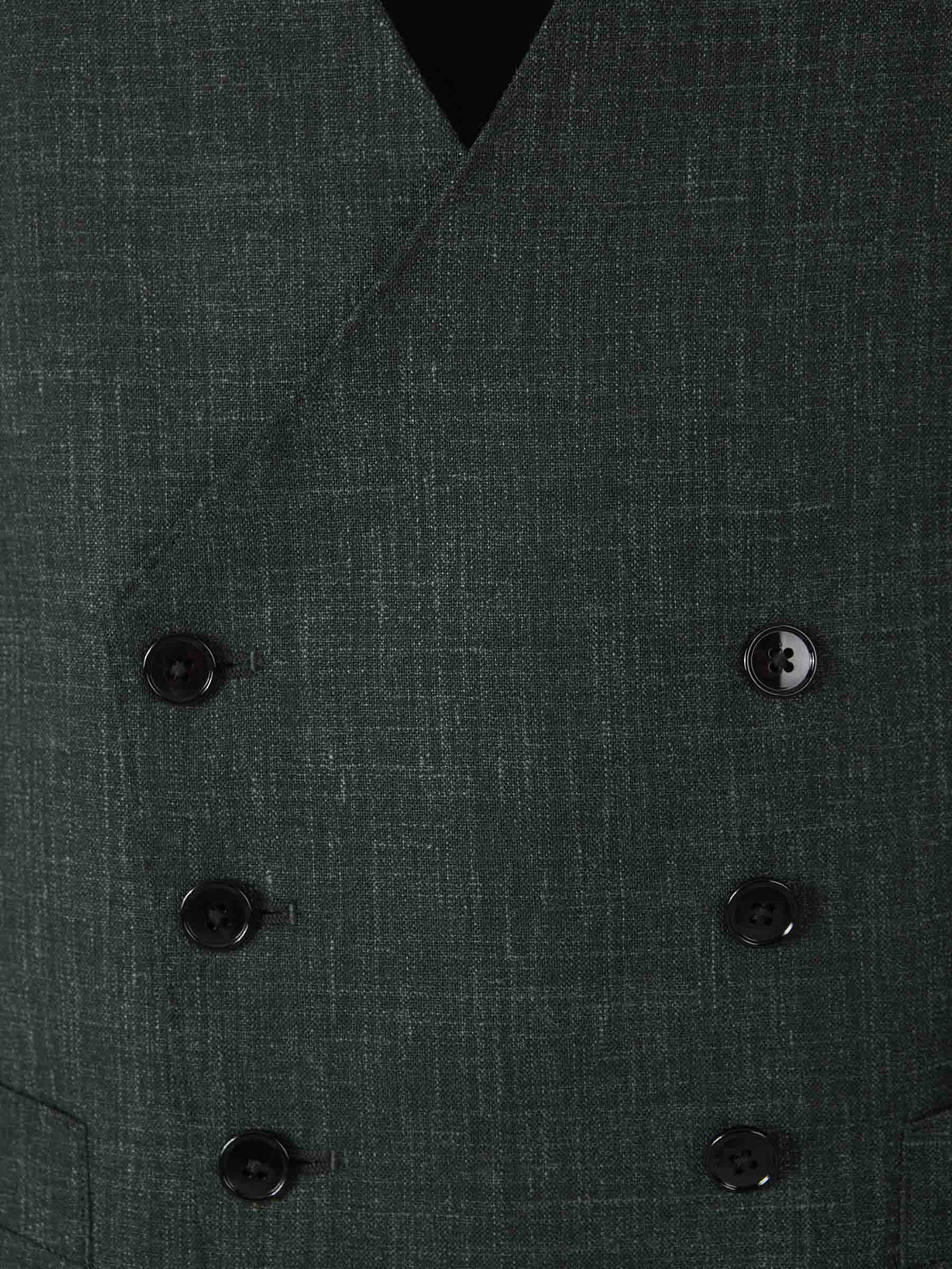 Atelier Munro Hombre Barcelona Traje Jaspeado Lana color Verde Oscuro sku 312-002838 01 - Foto 8