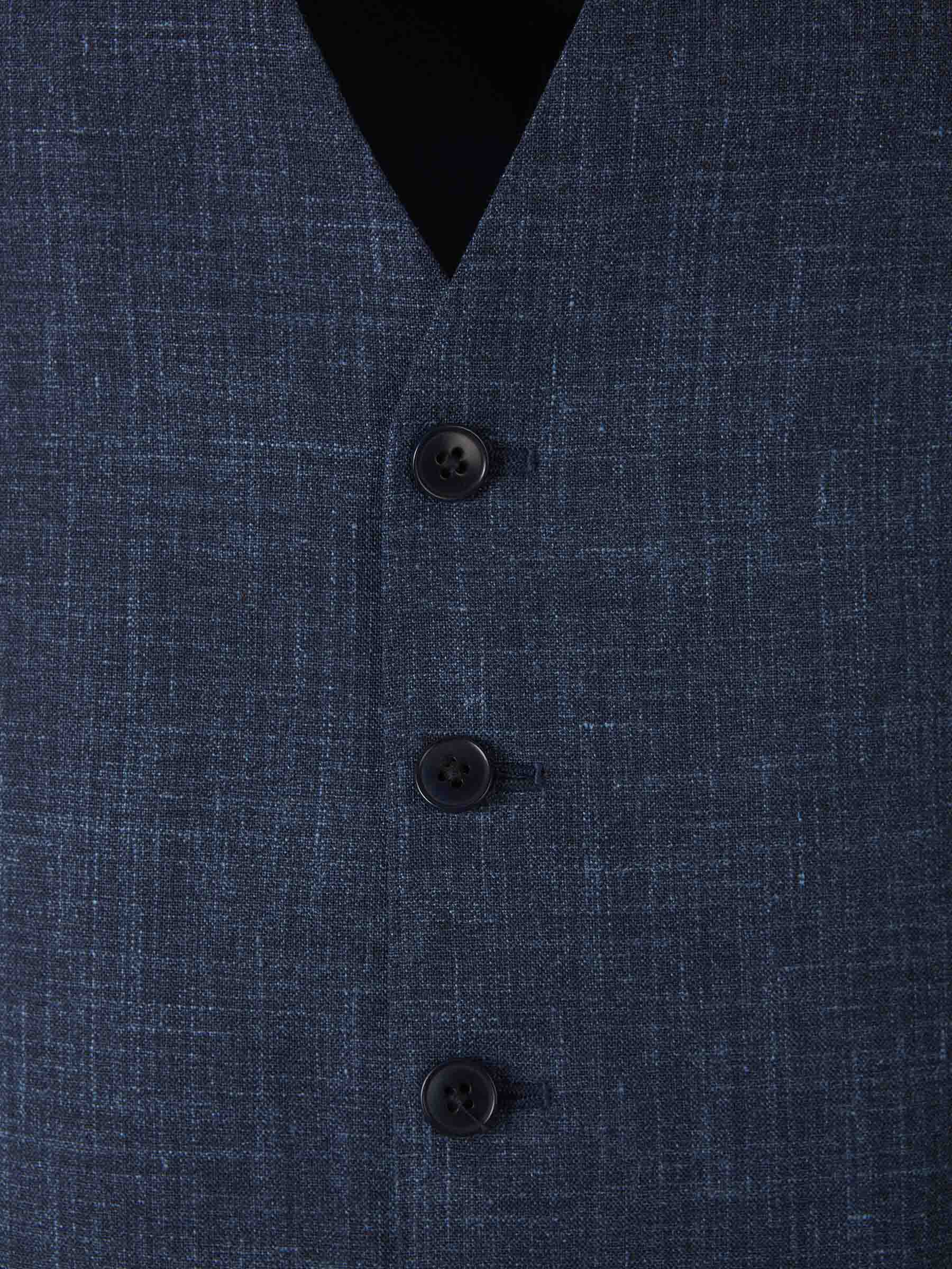 Atelier Munro Hombre Barcelona Traje Jaspeado Lana color Azul Marino sku 312-002840 01 - Foto 8