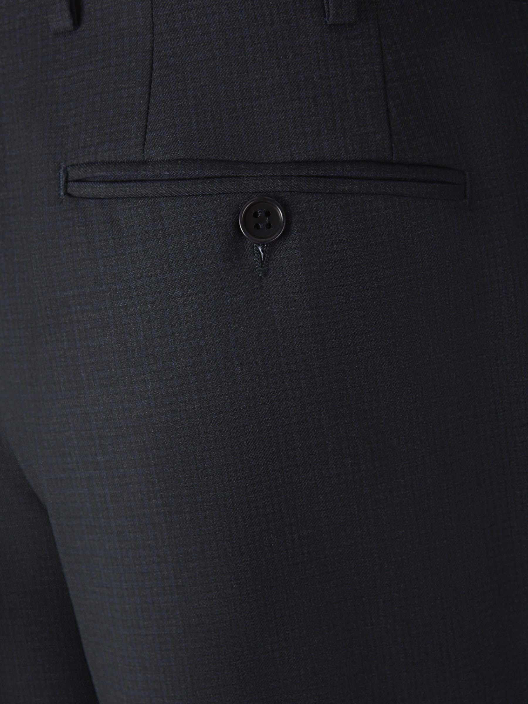 Canali Hombre Barcelona Traje Liso Lana color Gris Antracita sku 312-002877 01 - Foto 9