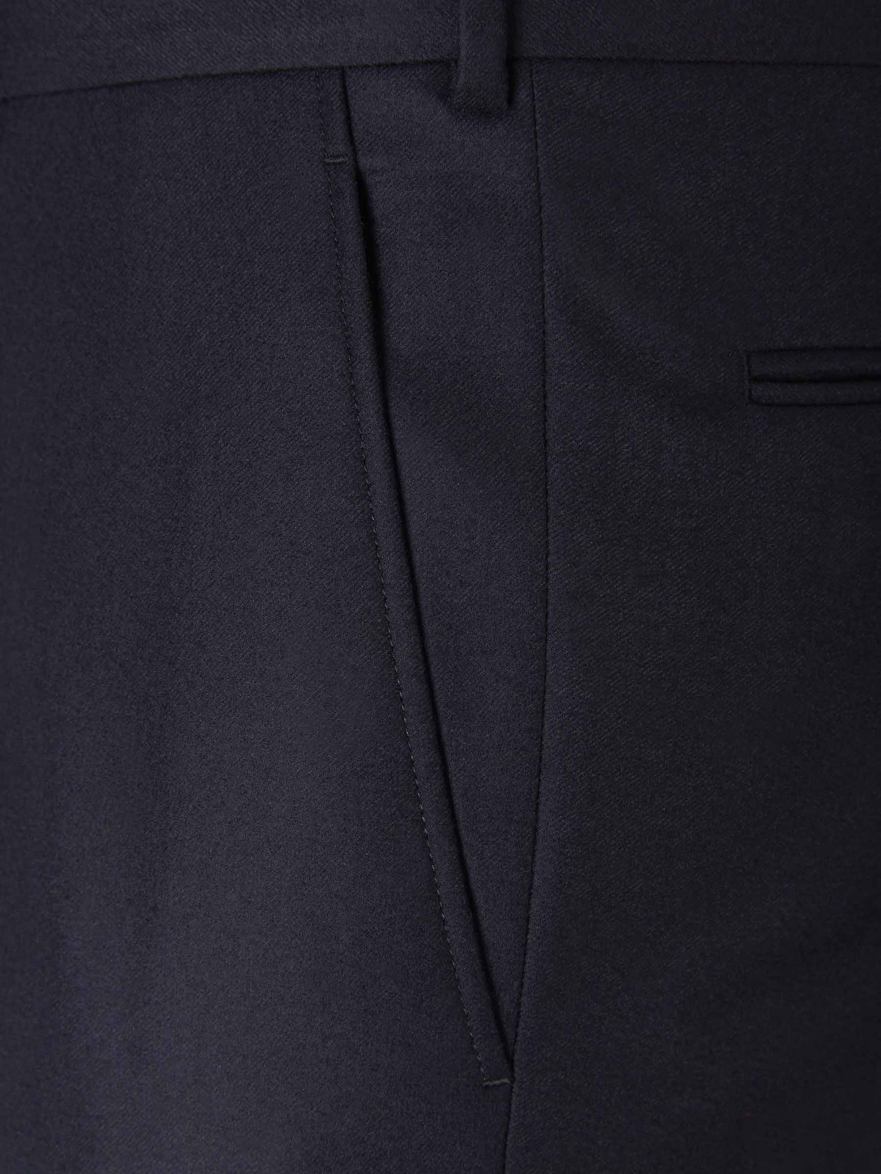 Santa Eulalia Hombre Barcelona Pantalones Vestir Lana color Azul Noche sku 321-000315 04 - Foto 3