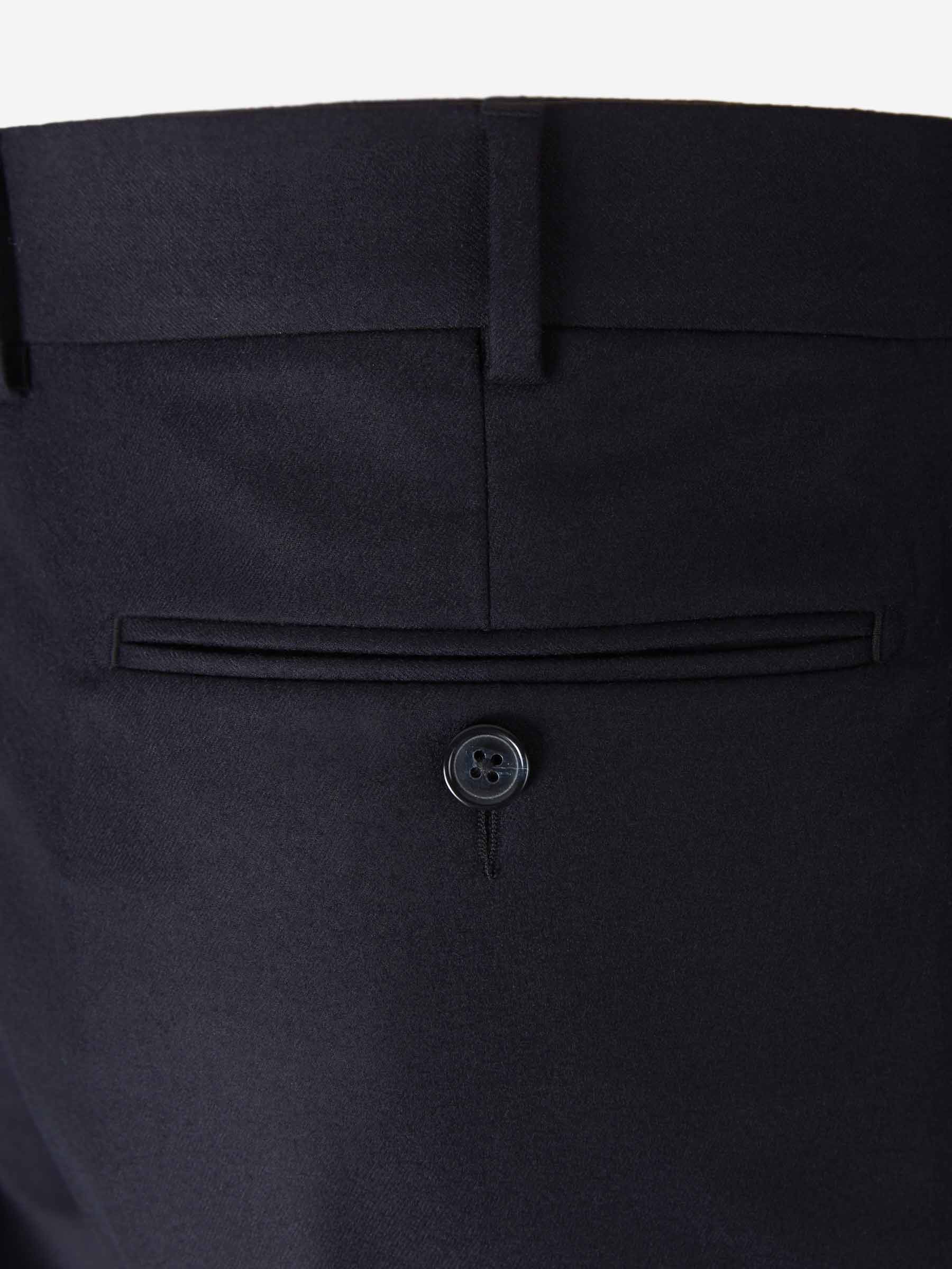 Santa Eulalia Hombre Barcelona Pantalones Vestir Lana color Azul Noche sku 321-000315 04 - Foto 4