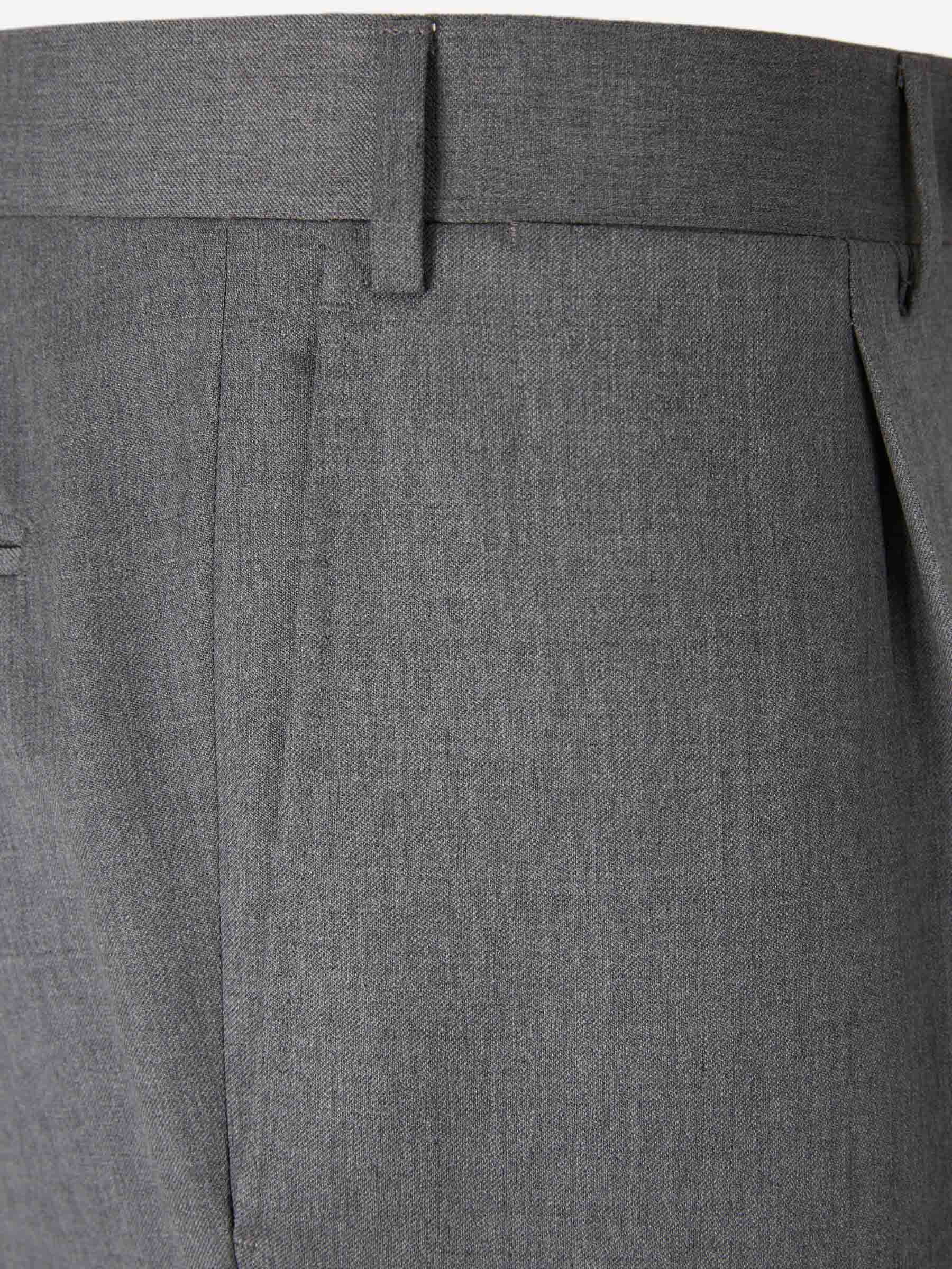 Canali Hombre Barcelona Pantalones Formales Lana color Gris sku 321-000336 04 - Foto 3