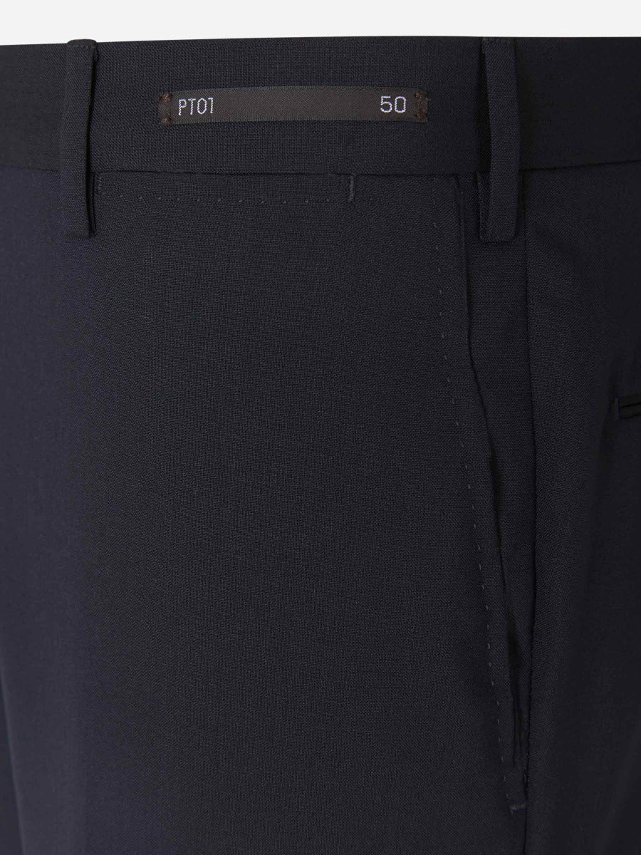 PT Torino Hombre Barcelona Pantalones Formales Lana color Azul Noche sku 321-000342 03 - Foto 3