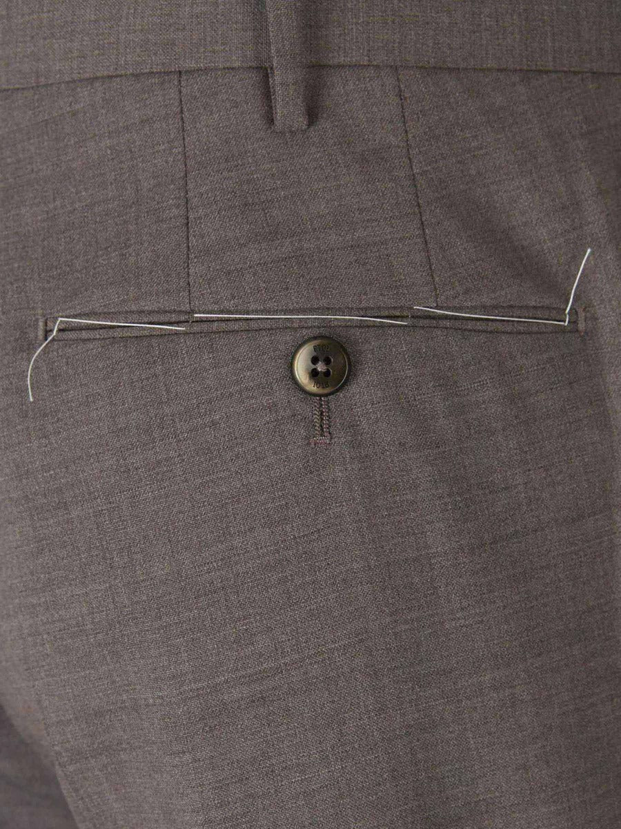 PT Torino Hombre Barcelona Pantalones Formales Lana color Marrón sku 321-000342 04 - Foto 4