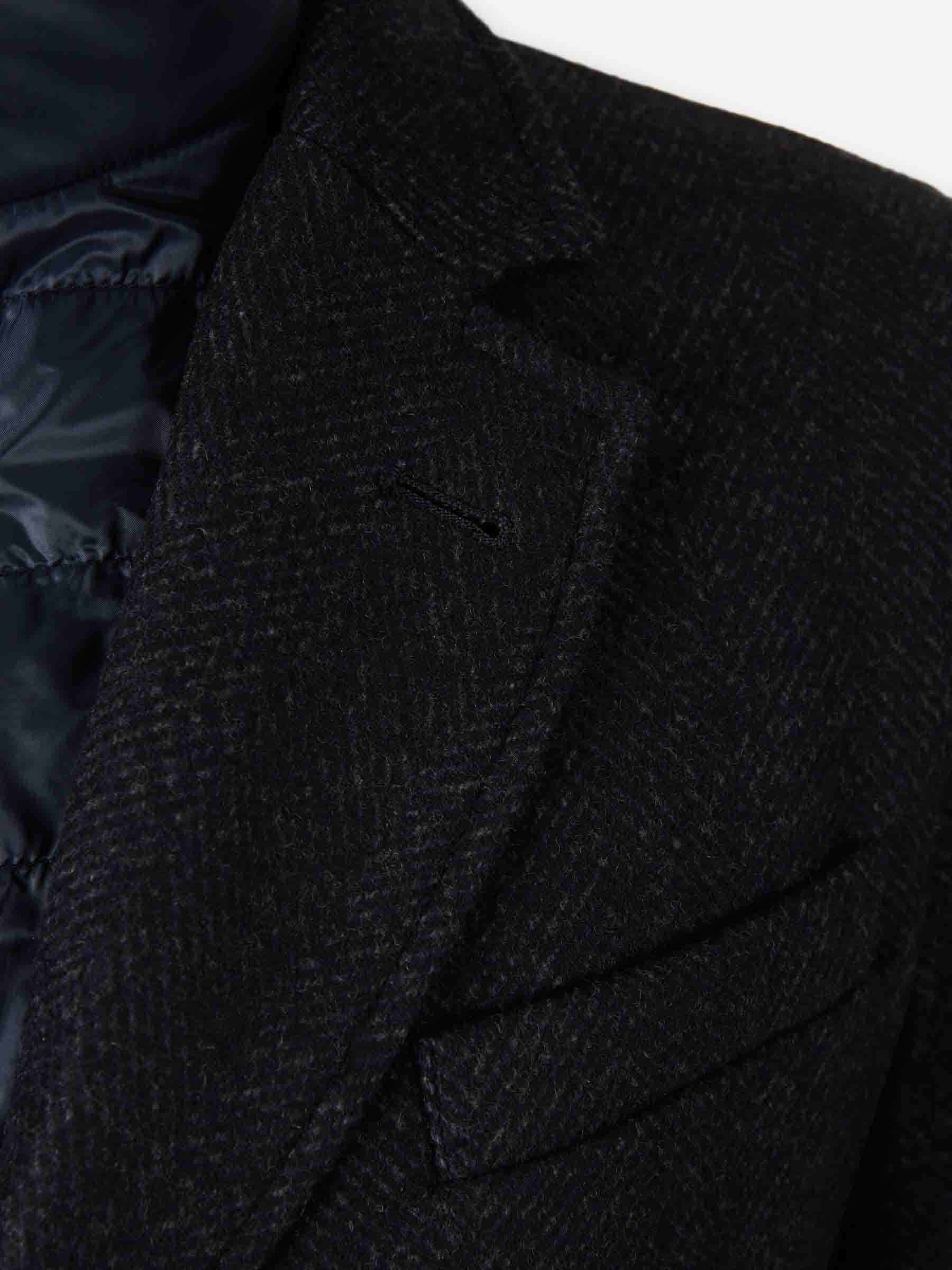 Herno Hombre Barcelona Abrigo Largo Acolchado color Azul Marino sku 341-000534 01 - Foto 4