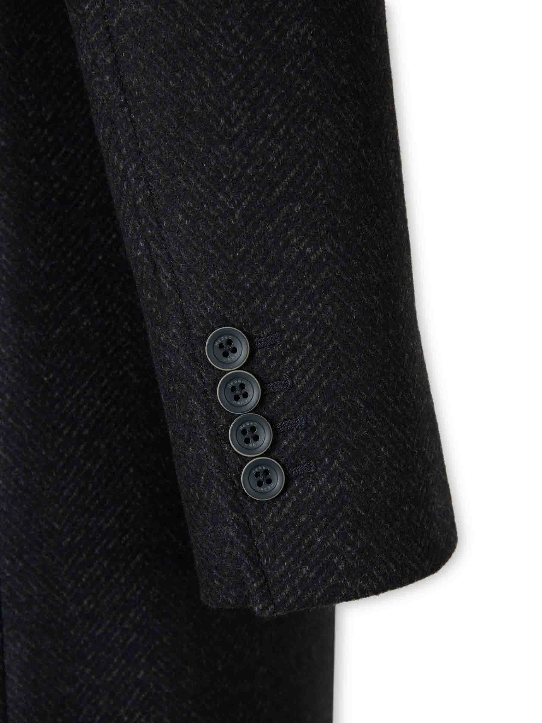 Herno Hombre Barcelona Abrigo Largo Acolchado color Azul Marino sku 341-000534 01 - Foto 5