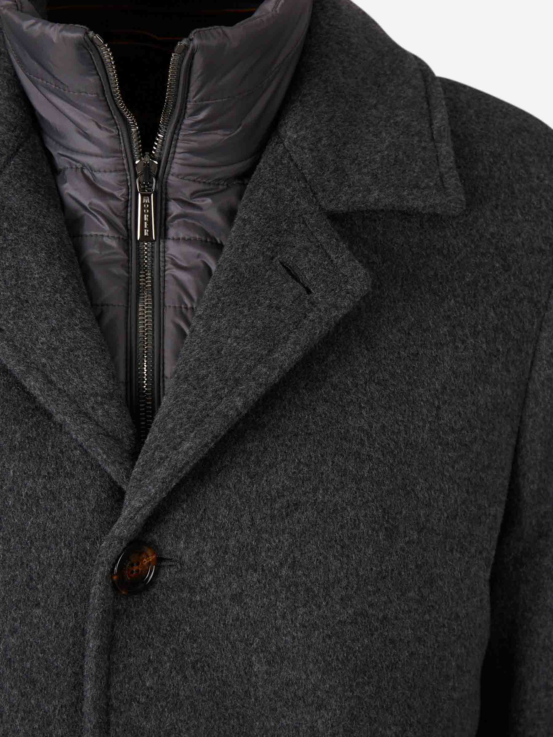 Moorer Hombre Barcelona Abrigo Largo Montferrato color Gris Antracita sku 341-000536 01 - Foto 3