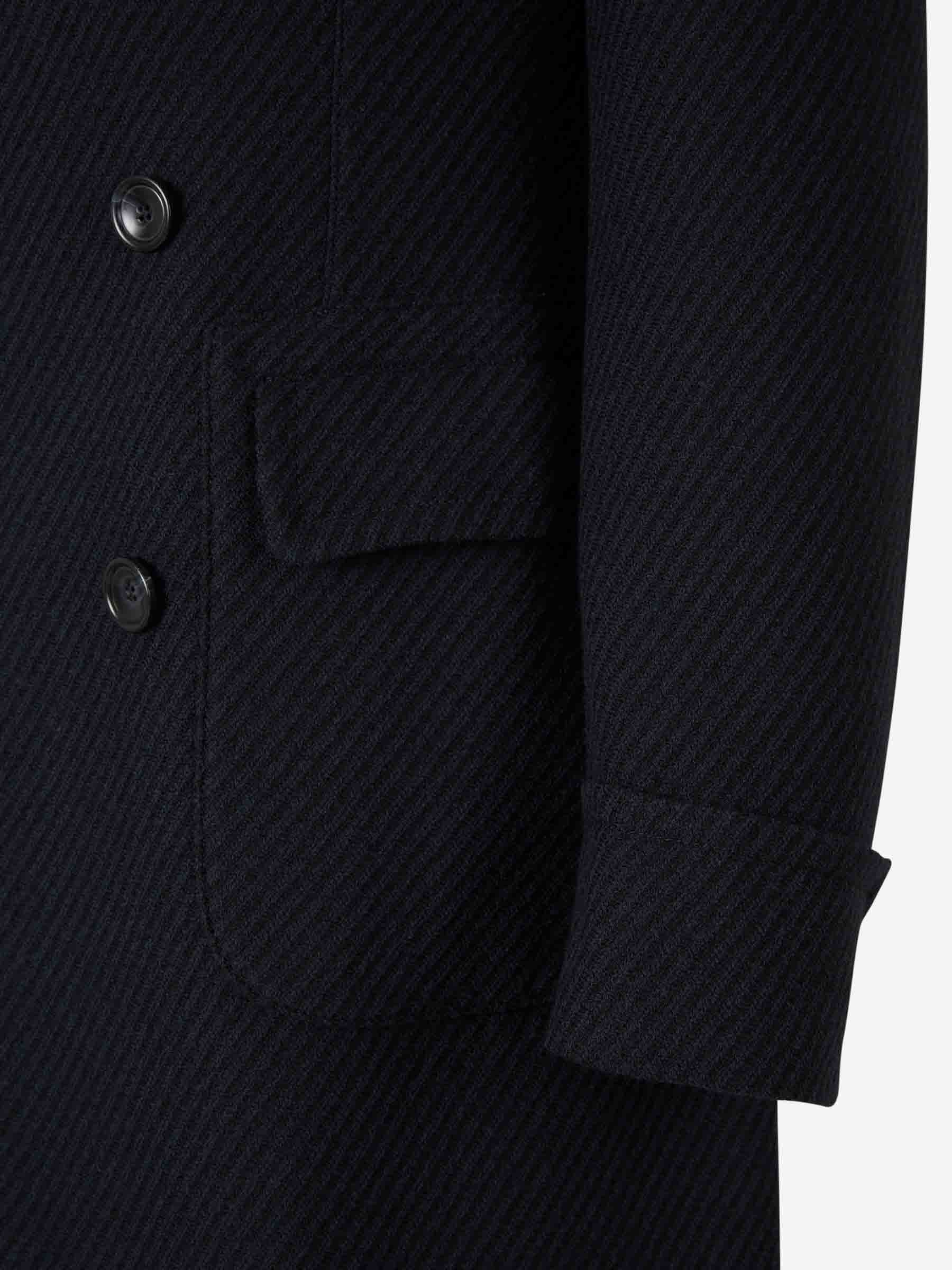 Tagliatore Hombre Barcelona Abrigo Largo Lana color Azul Marino sku 341-000545 00 - Foto 4