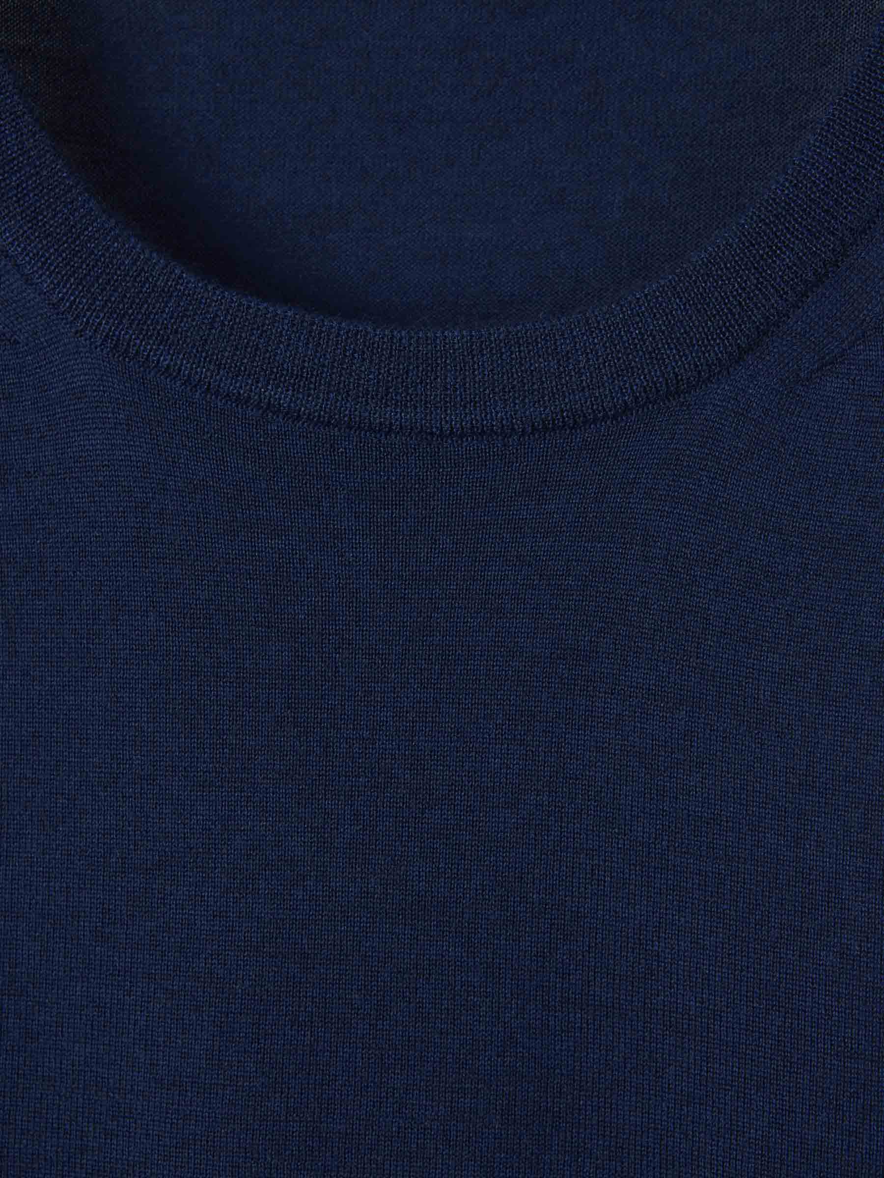 Santa Eulalia Hombre Barcelona Jersey Cashmere Y Seda color Azul Marino sku 542-002426 02 - Foto 3