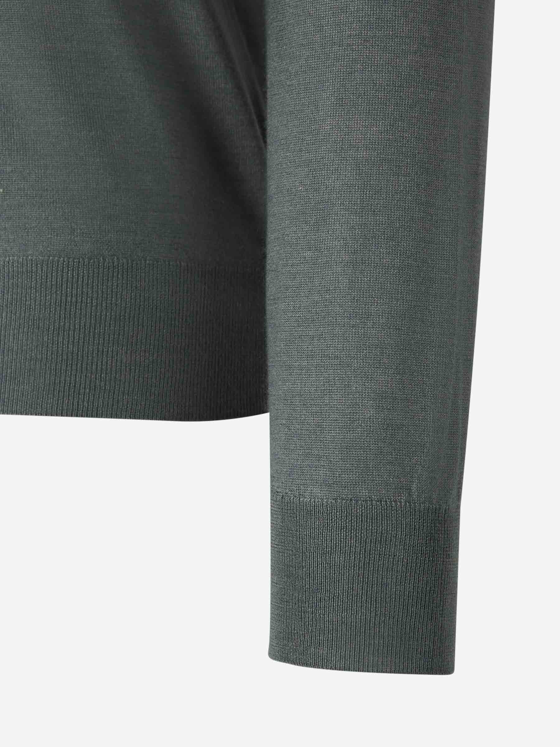 Santa Eulalia Hombre Barcelona Jersey Cashmere Y Seda color Verde Oscuro sku 542-002426 01 - Foto 4