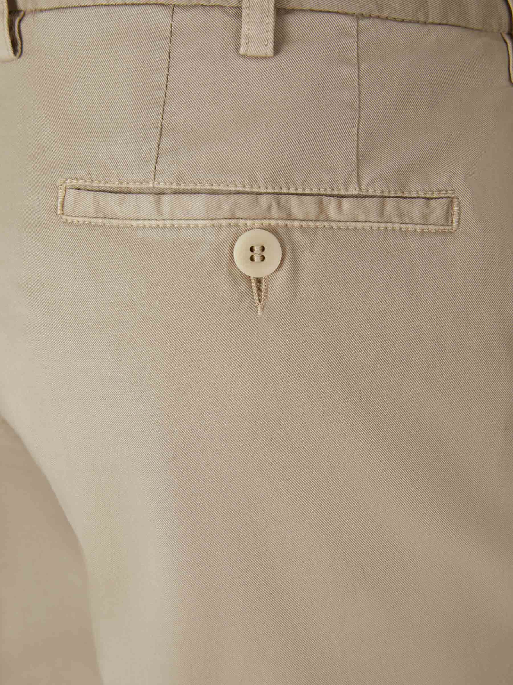 Santa Eulalia Hombre Barcelona Pantalones Pinzas Algodón color Marrón sku 521-002702 06 - Foto 4