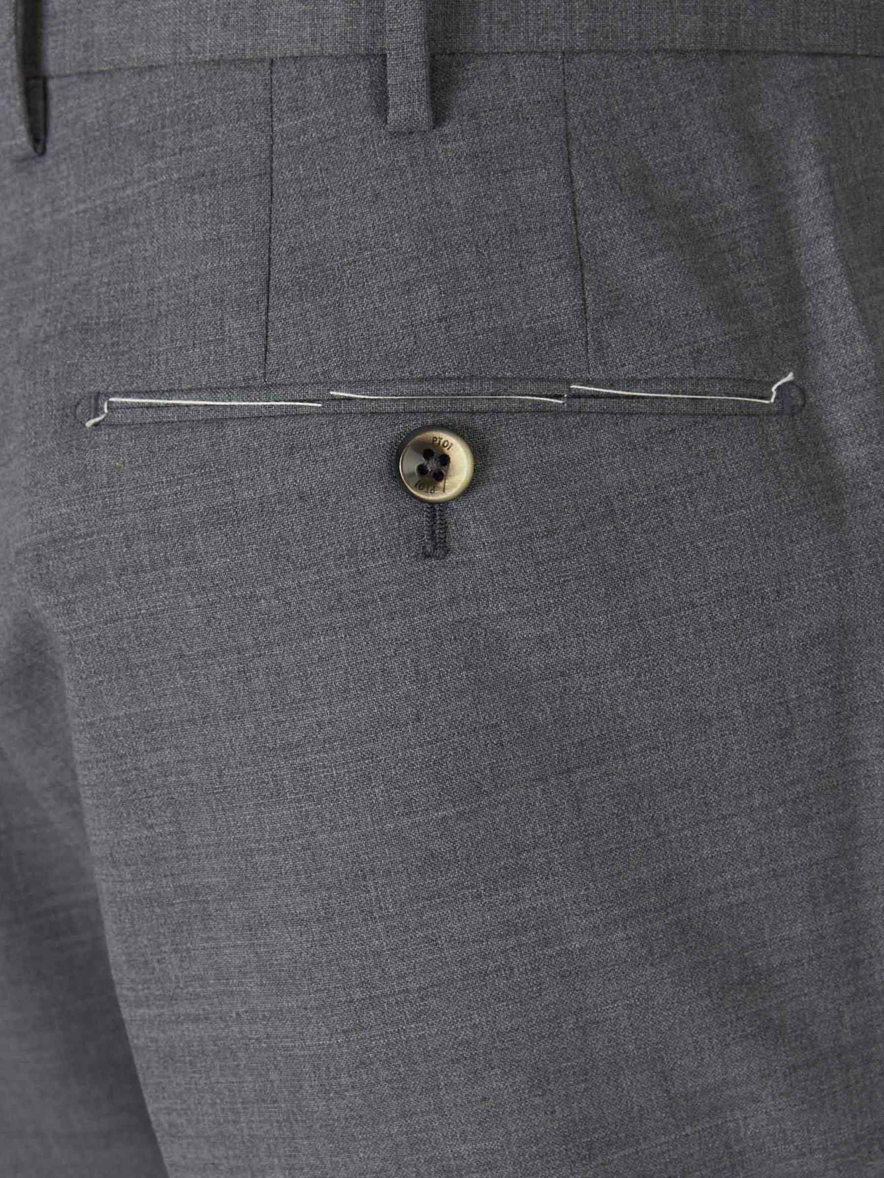 PT Torino Hombre Barcelona Pantalones Formales Lana color Gris Claro sku 321-000342 07 - Foto 8