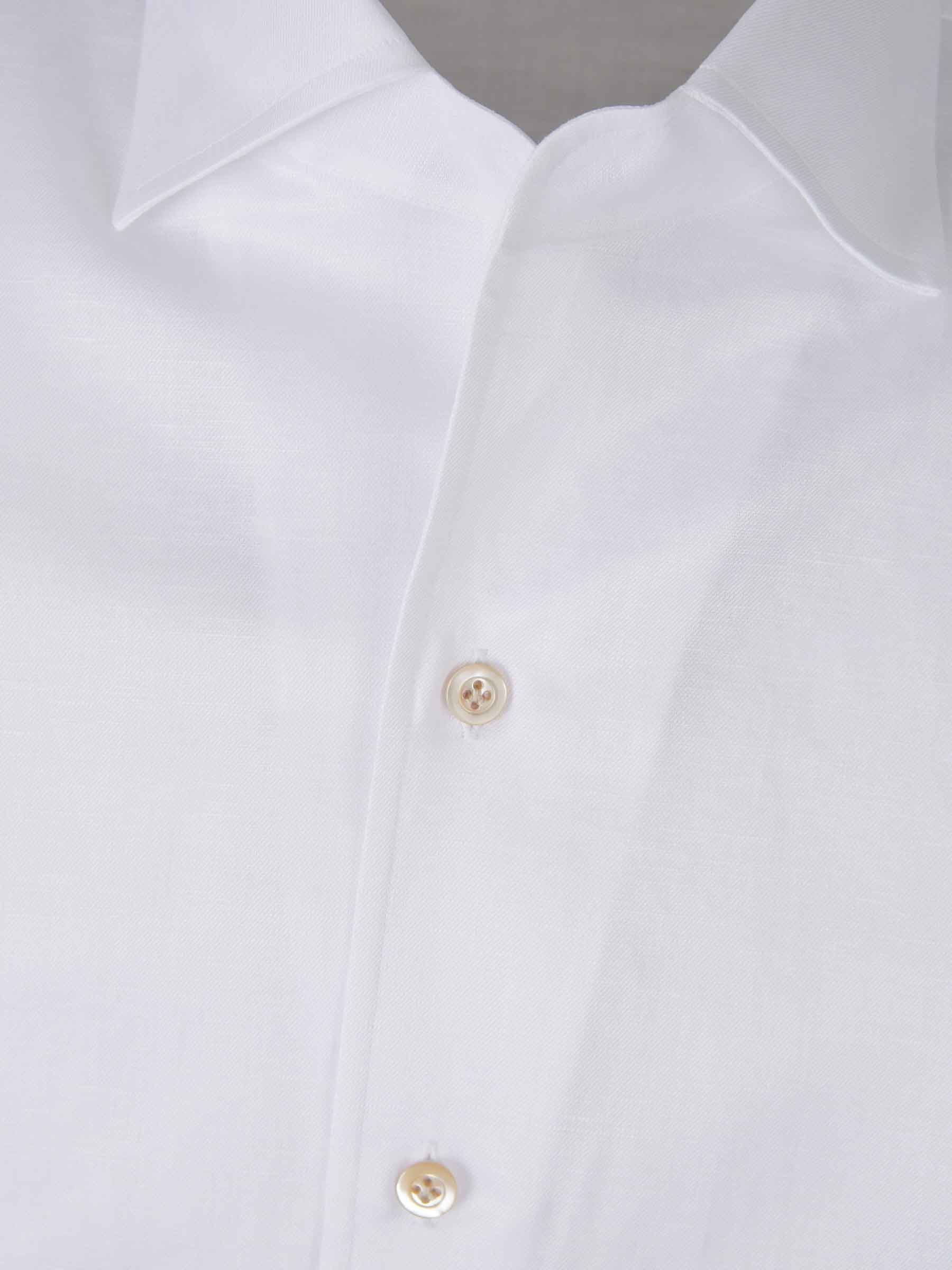 Santa Eulalia Hombre Barcelona Camisa Jaspeada Algodón color Blanco sku 401-003142 01 - Foto 3