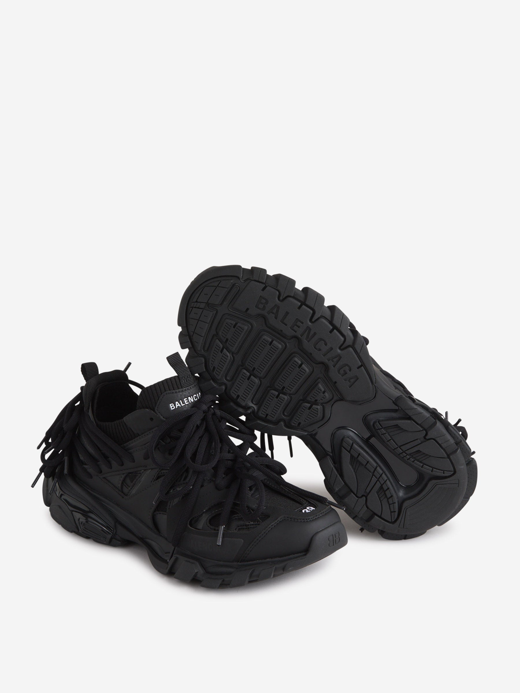 Balenciaga Hombre Barcelona Sneakers Track Laces color Negro sku 616-002752 01 - Foto 4