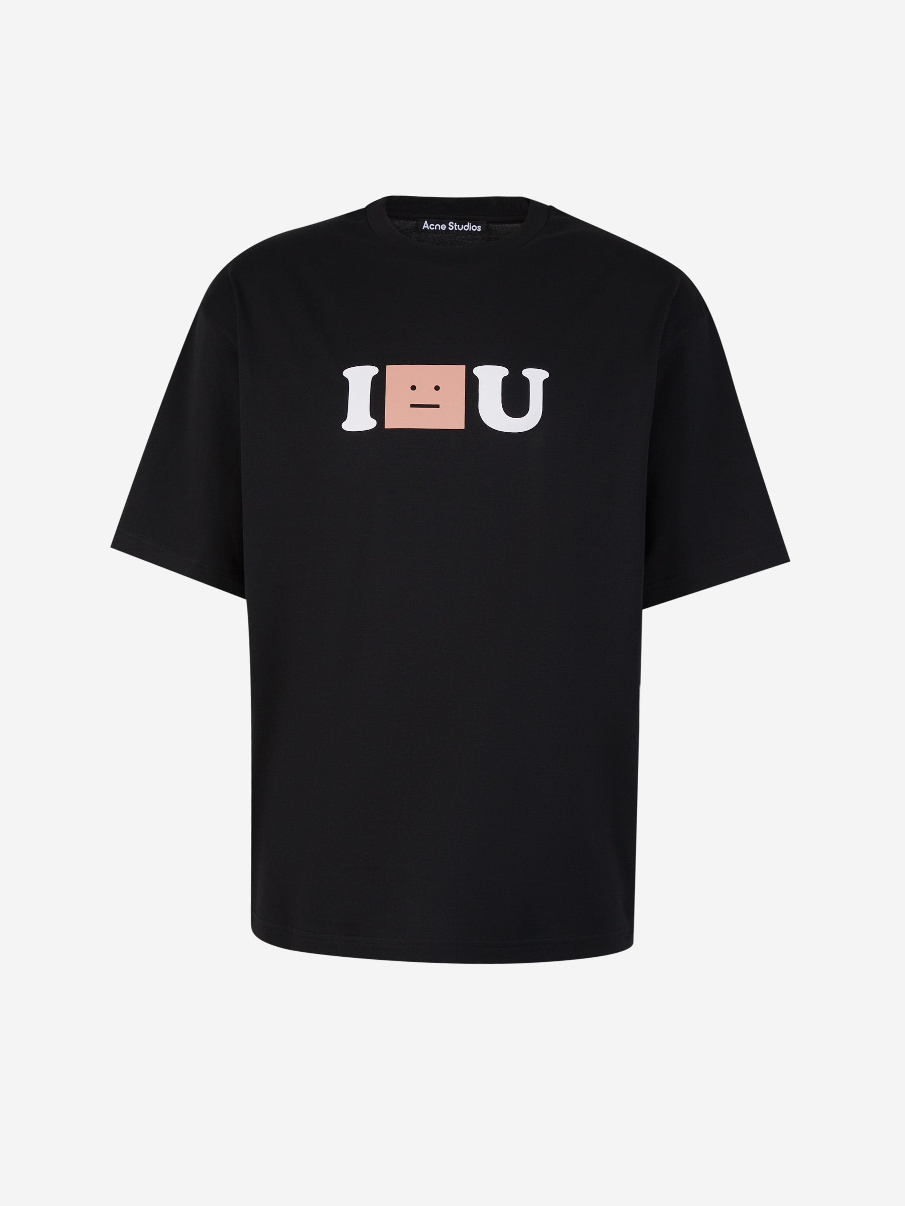 ★人気★【Acne Studios】FACE LOGO T-SHIRT Acne Studios // Yellow & Pink Face Logo T-Shirt – VSP