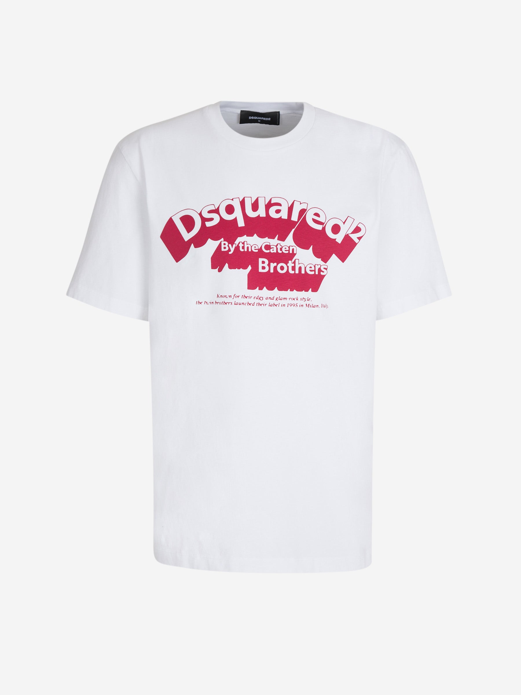 Dsquared2 Cotton Logo T shirt Hombre 553 003887 01