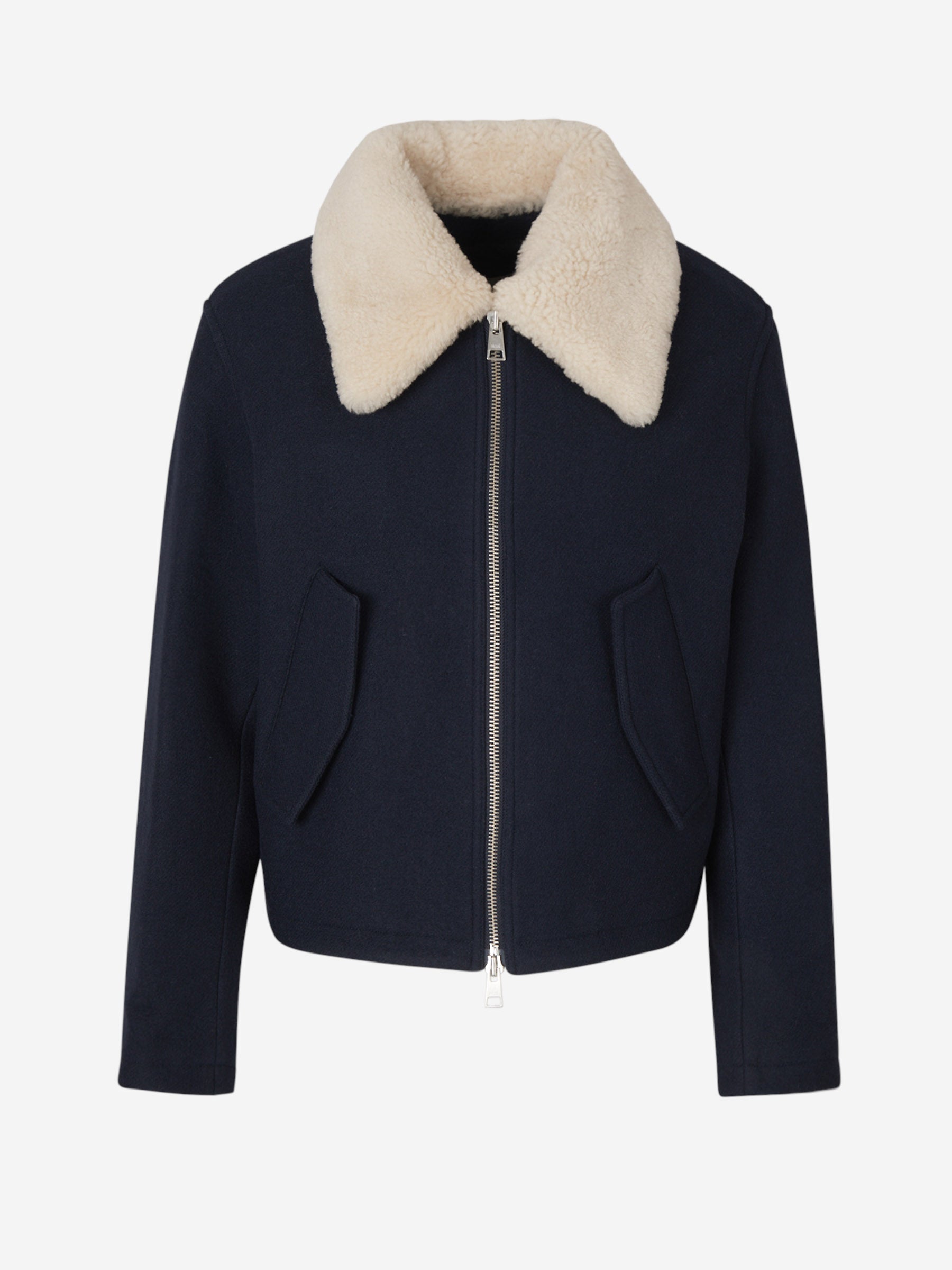 Ami Paris – Wool Bomber Jacket Hombre 512-002407 01