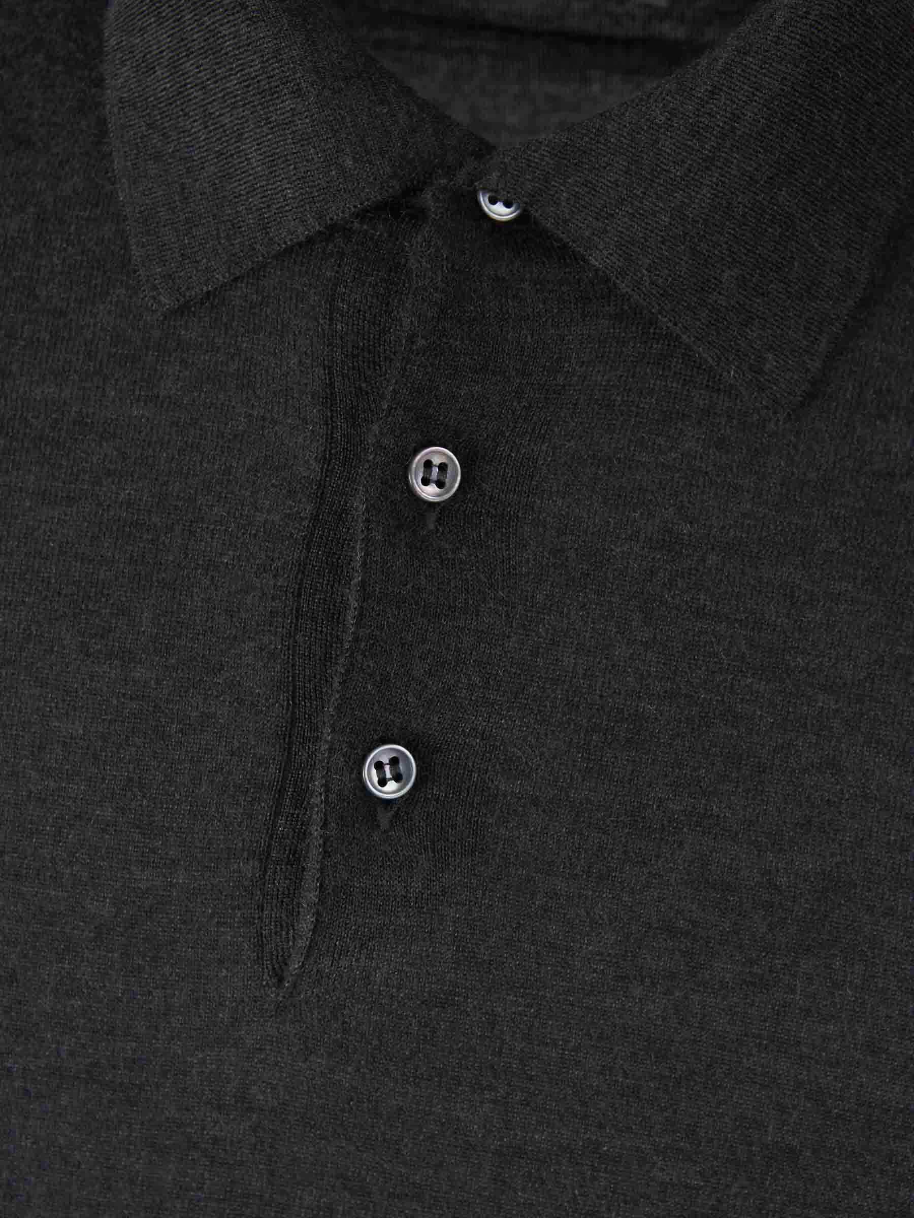 Santa Eulalia Hombre Barcelona Polo Cashmere Y Seda color Gris Antracita sku 551-000379 02 - Foto 3