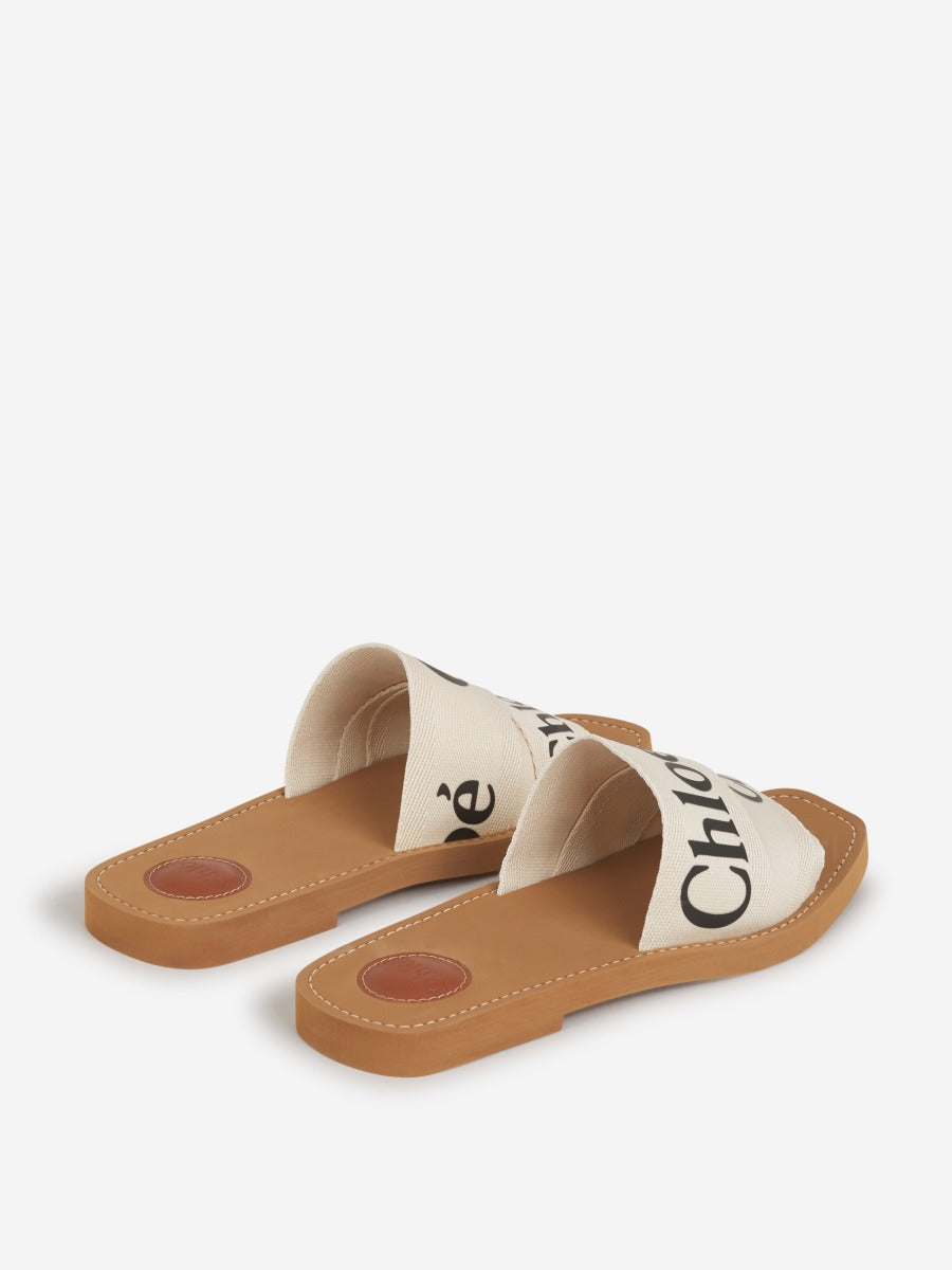 Chloé Mujer Barcelona Sandalias Woody Logo color Beige sku 800-005402 02 - Foto 2