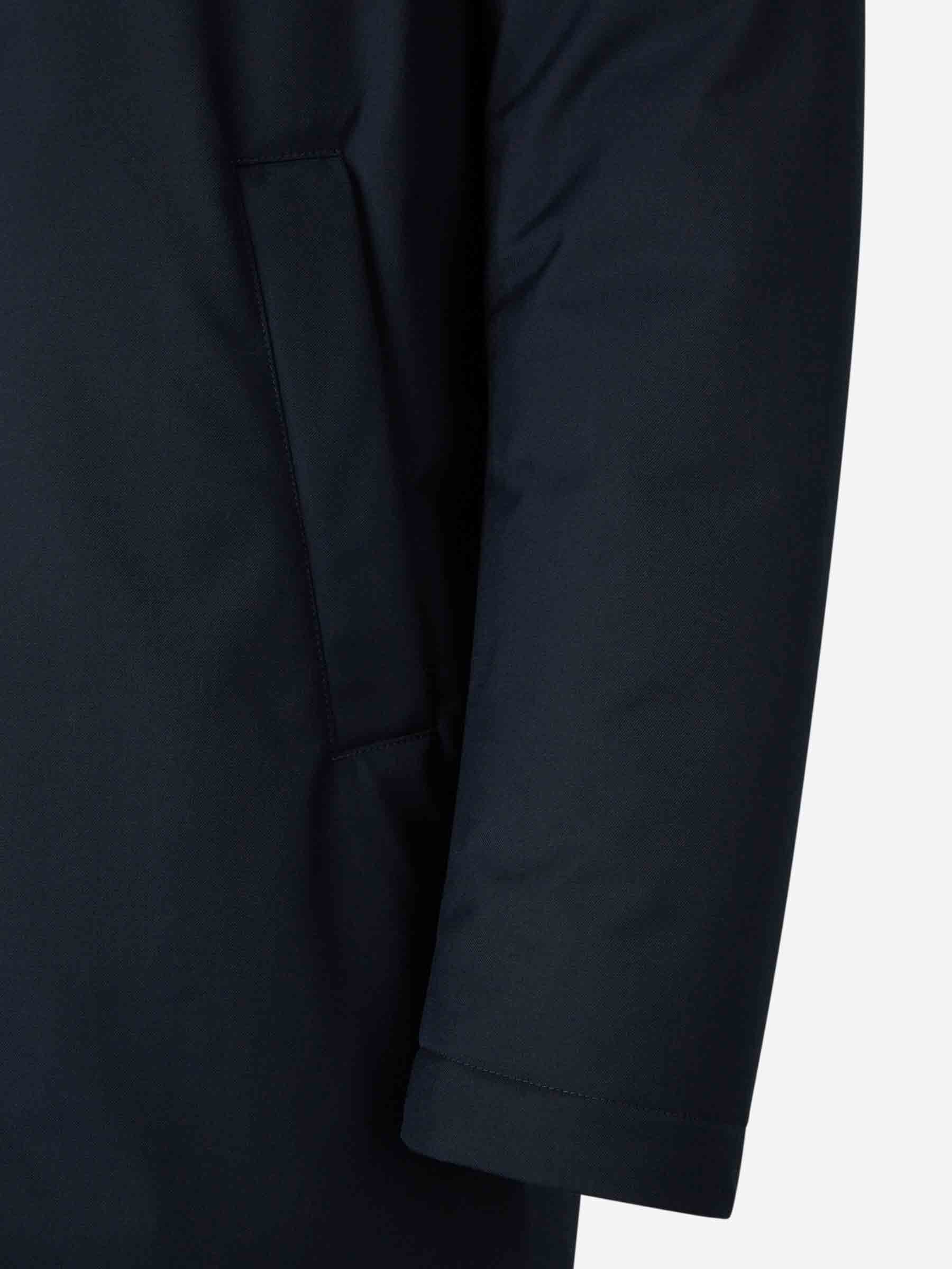 Herno Hombre Barcelona Plumífero Largo Técnico color Azul Noche sku 502-001632 01 - Foto 4